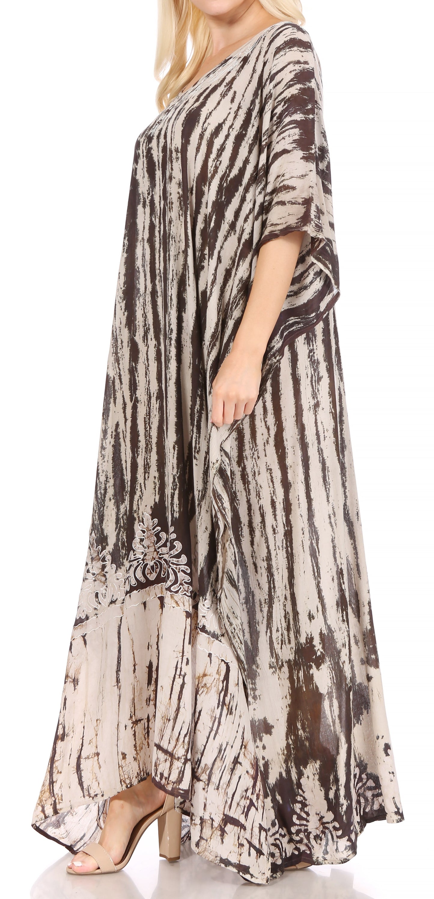 Sakkas Tacy Women's Boho Summer Maxi Dress for Casual or Lounge Wear - Concordia Style Boutique