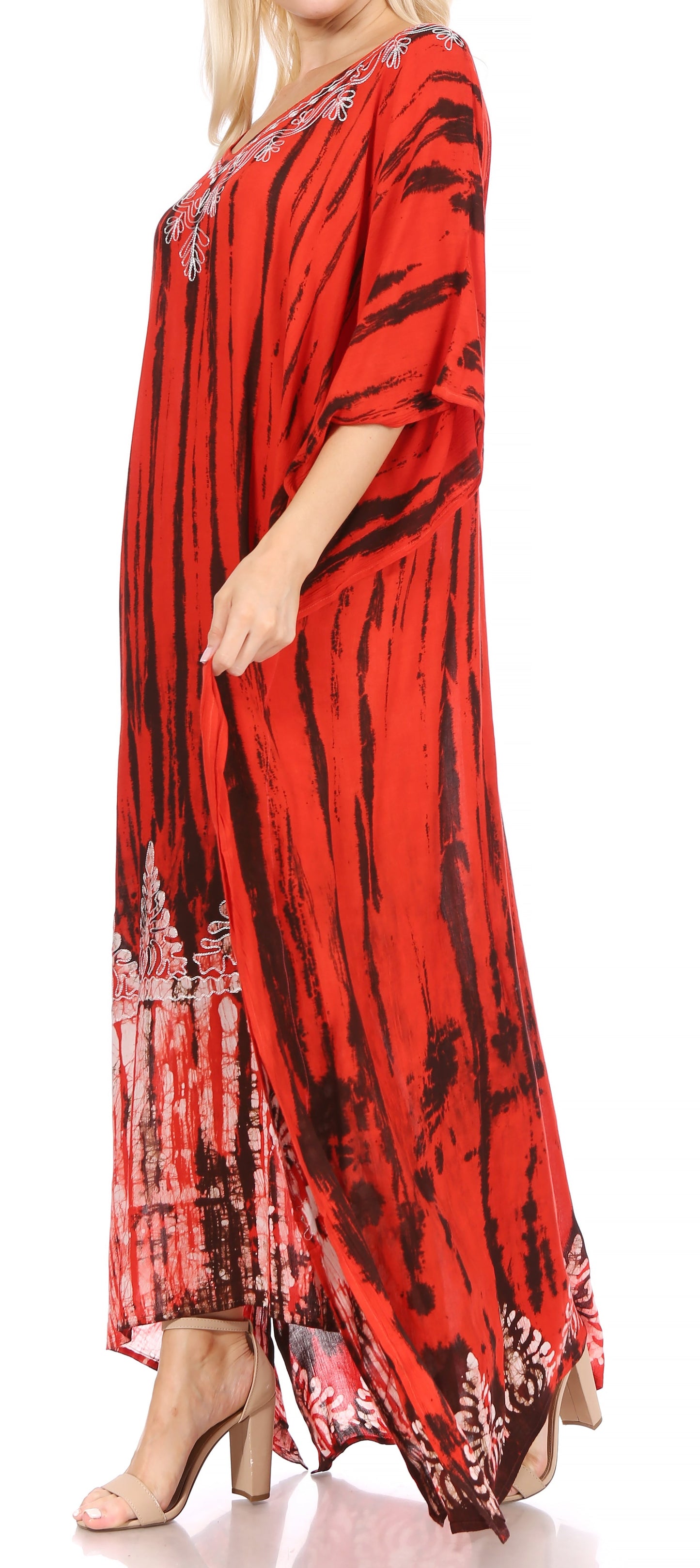 Sakkas Tacy Women's Boho Summer Maxi Dress for Casual or Lounge Wear - Concordia Style Boutique
