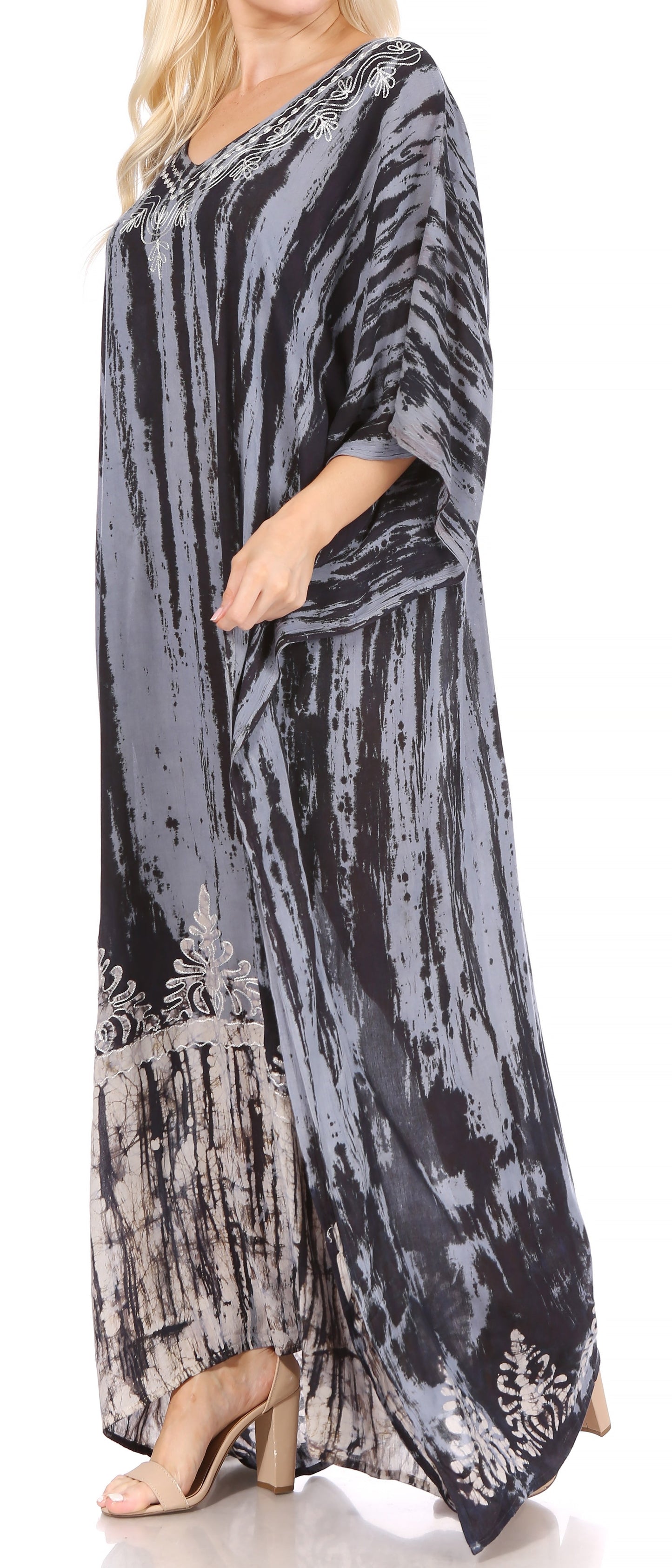 Sakkas Tacy Women's Boho Summer Maxi Dress for Casual or Lounge Wear - Concordia Style Boutique