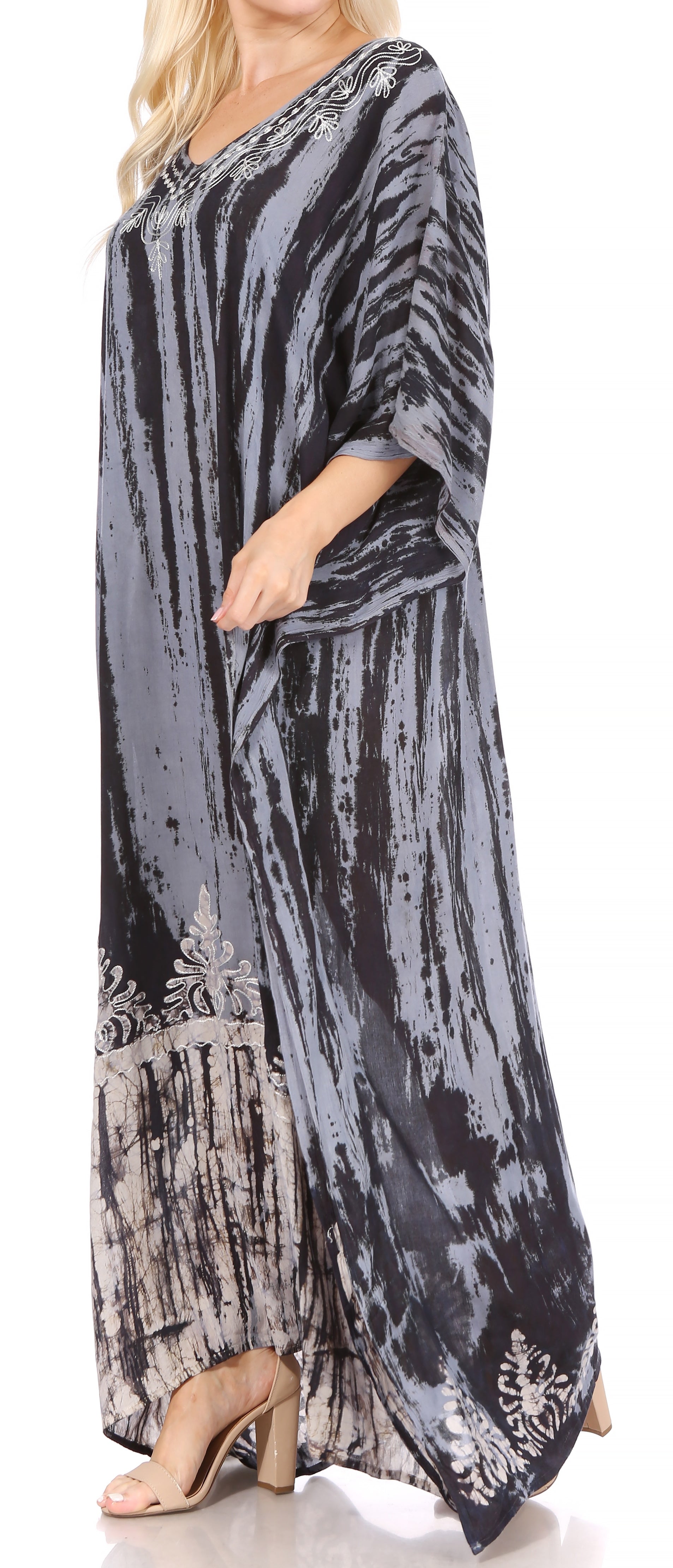 Sakkas Tacy Women's Boho Summer Maxi Dress for Casual or Lounge Wear - Concordia Style Boutique