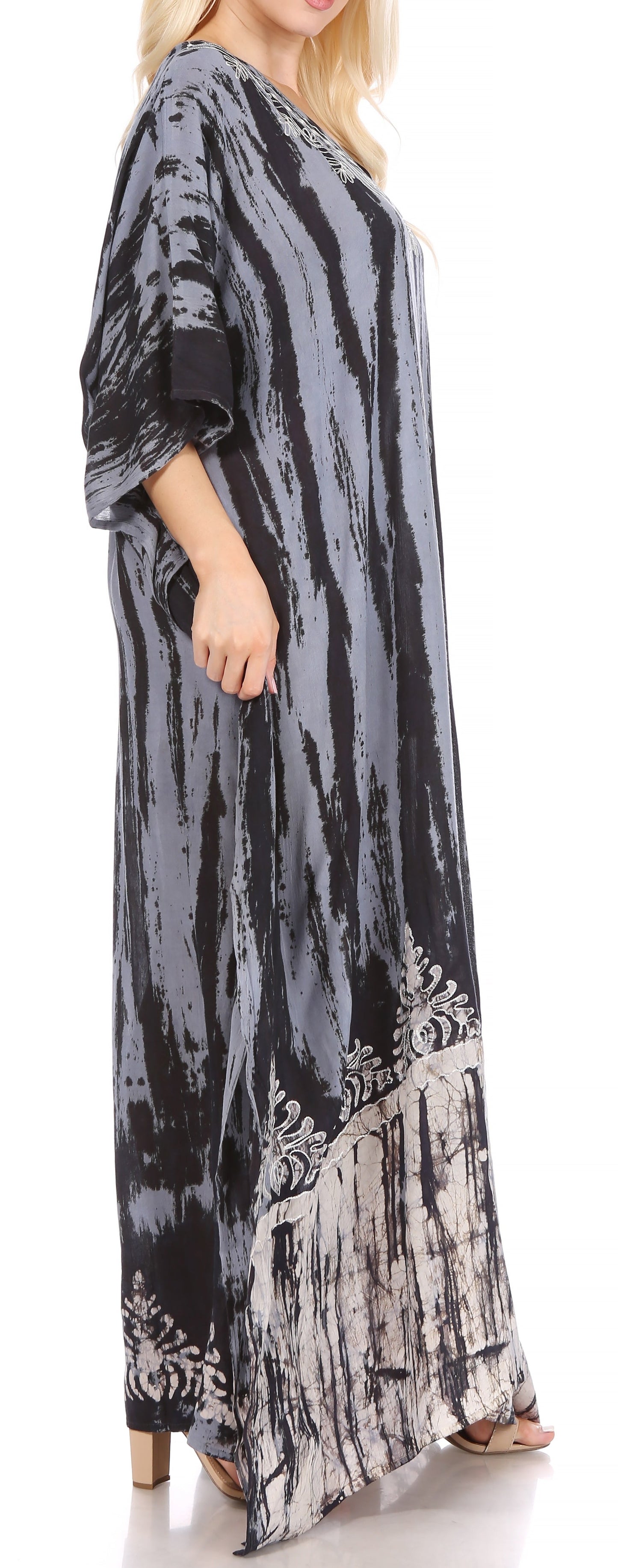 Sakkas Tacy Women's Boho Summer Maxi Dress for Casual or Lounge Wear - Concordia Style Boutique