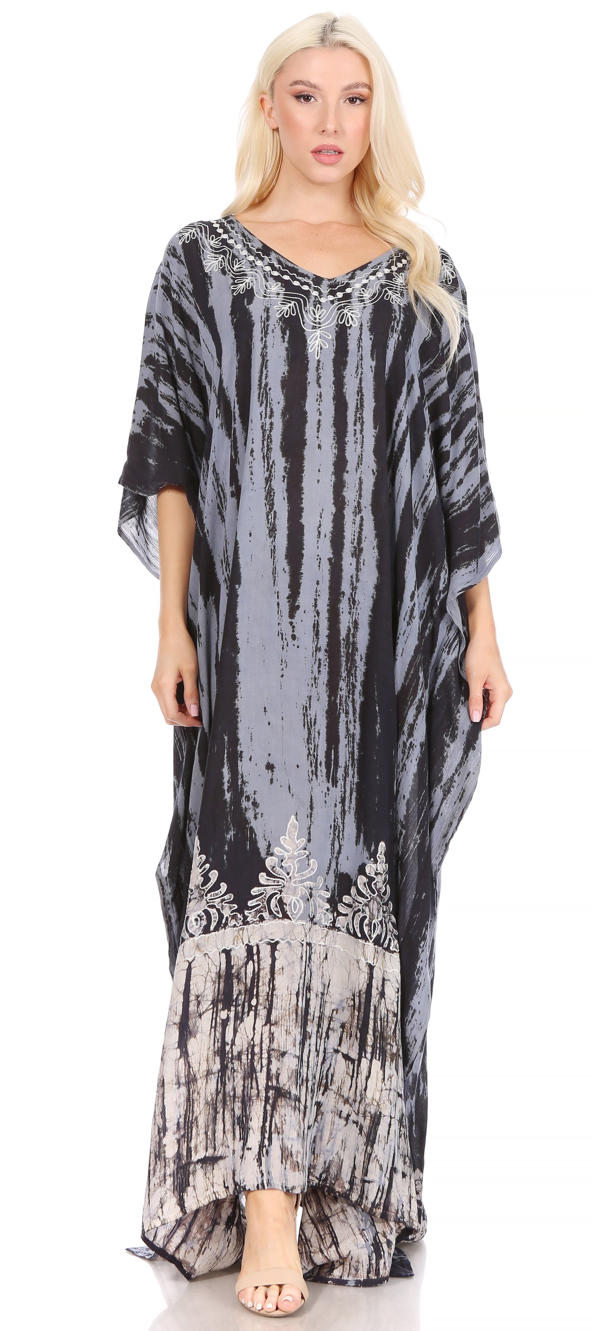Sakkas Tacy Women's Boho Summer Maxi Dress for Casual or Lounge Wear - Concordia Style Boutique
