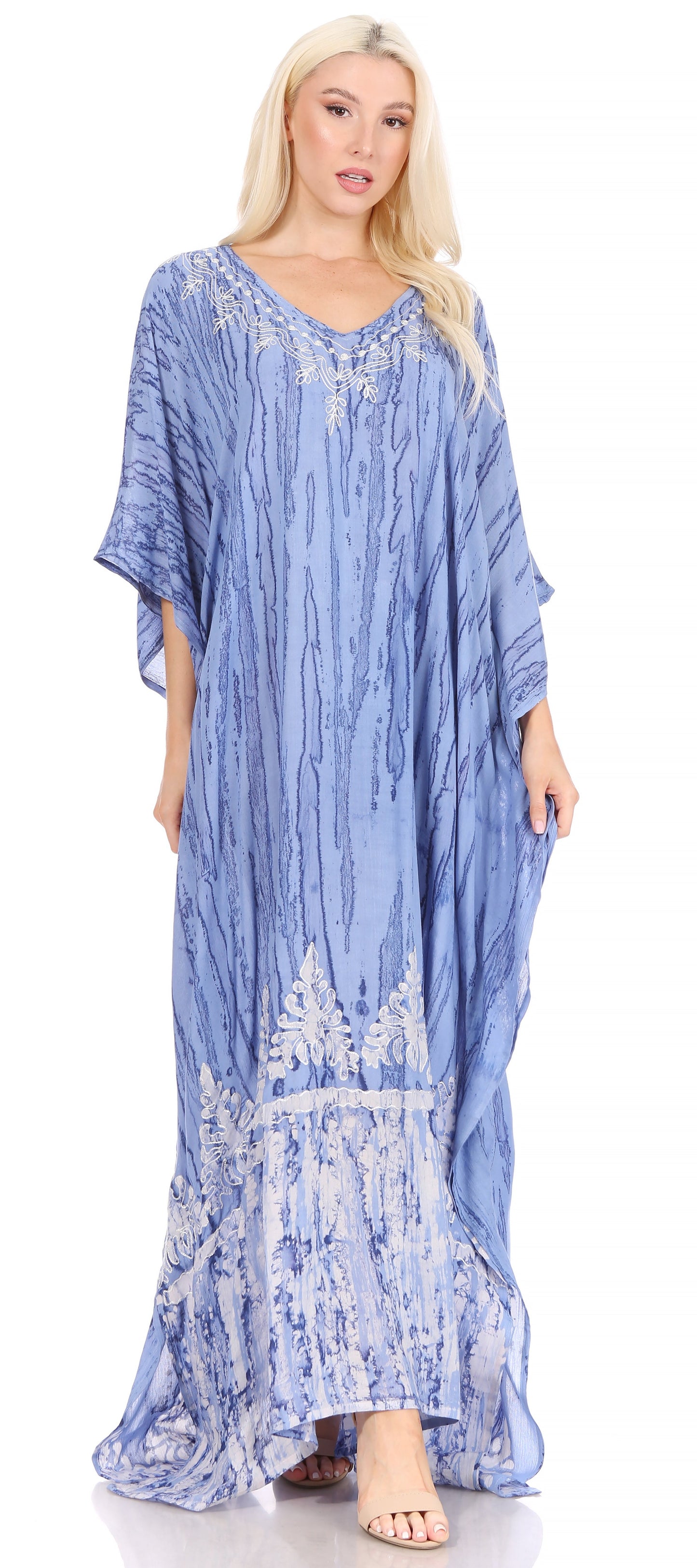 Sakkas Tacy Women's Boho Summer Maxi Dress for Casual or Lounge Wear - Concordia Style Boutique