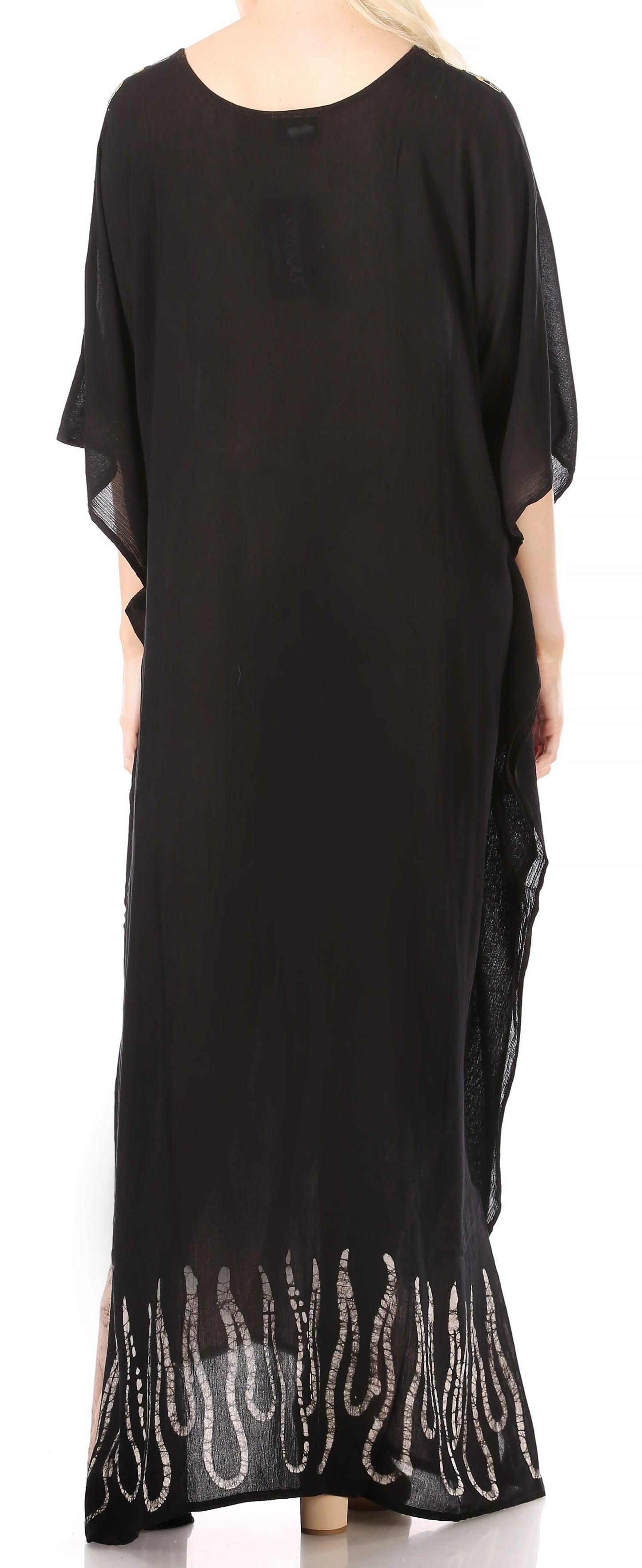Sakkas Leonor Women's Boho Casual Long Maxi Caftan Dress Kaftan Cover-up LougeWear - Concordia Style Boutique