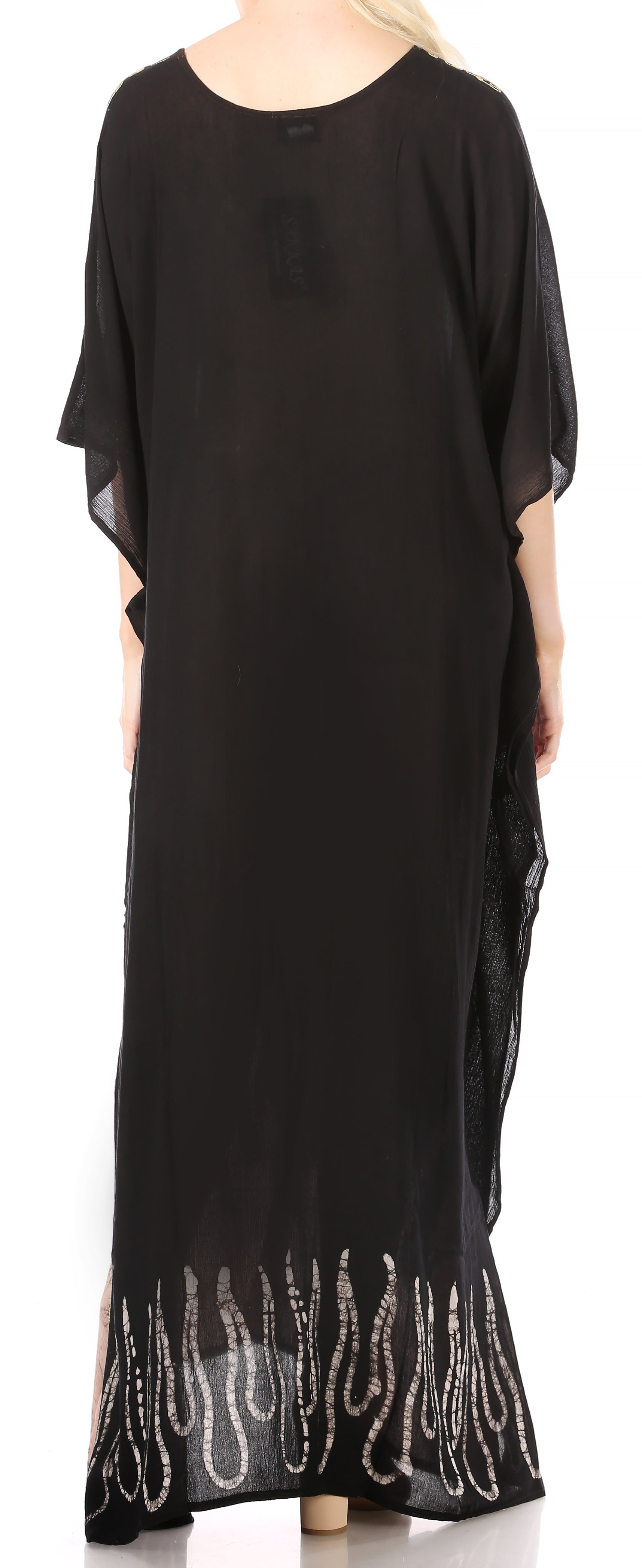 Sakkas Leonor Women's Boho Casual Long Maxi Caftan Dress Kaftan Cover-up LougeWear - Concordia Style Boutique