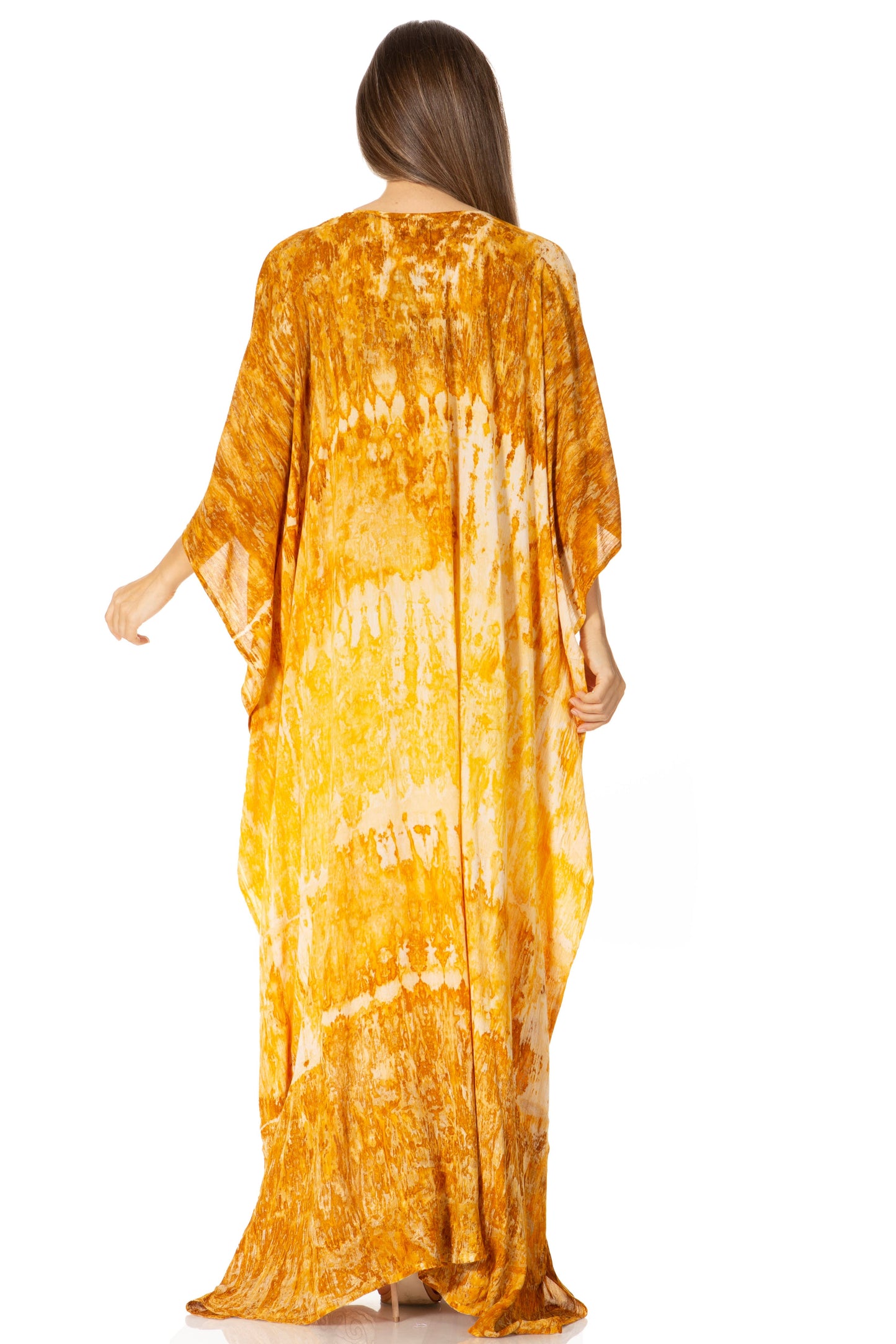 Sakkas Catia Women's Boho-Style Long Maxi Caftan for Lounging and Casual Wear - Concordia Style Boutique