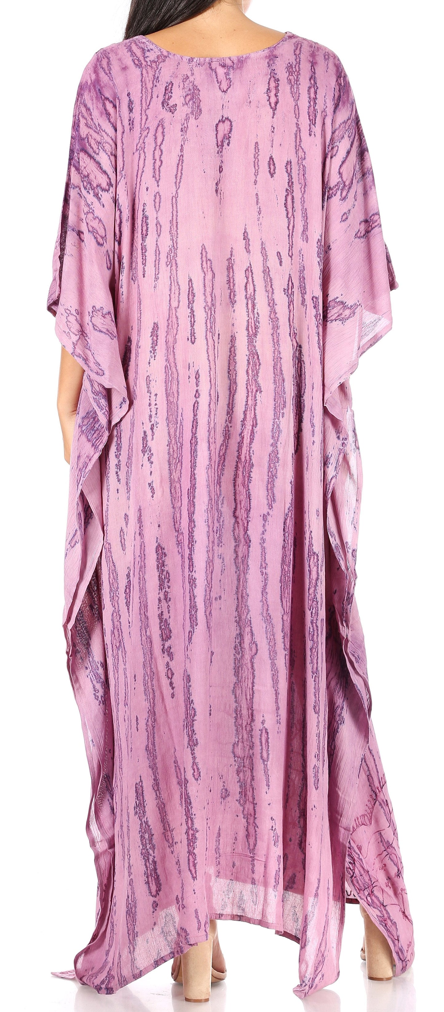 Sakkas Catia Women's Boho-Style Long Maxi Caftan for Lounging and Casual Wear - Concordia Style Boutique