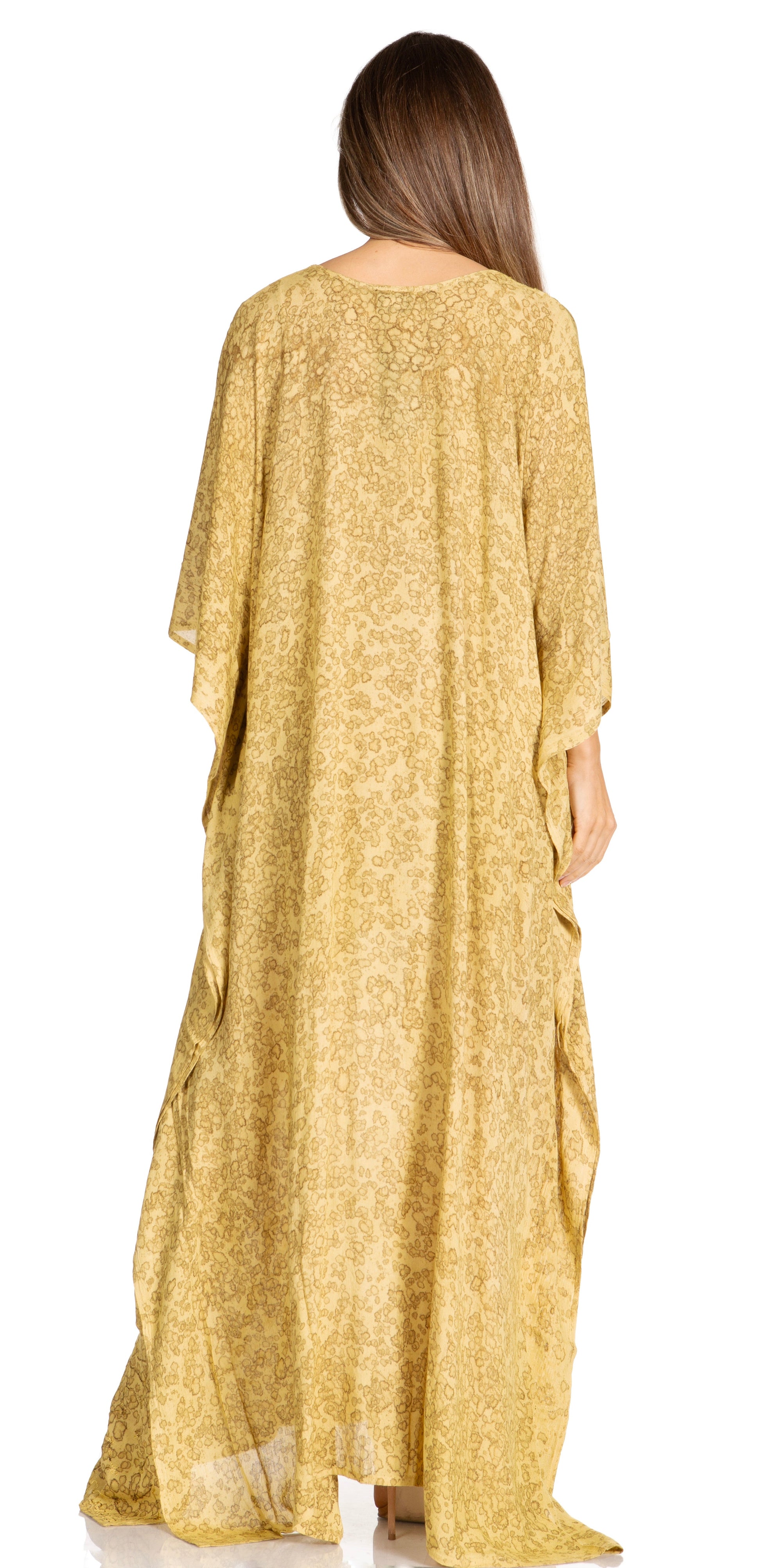 Sakkas Catia Women's Boho-Style Long Maxi Caftan for Lounging and Casual Wear - Concordia Style Boutique