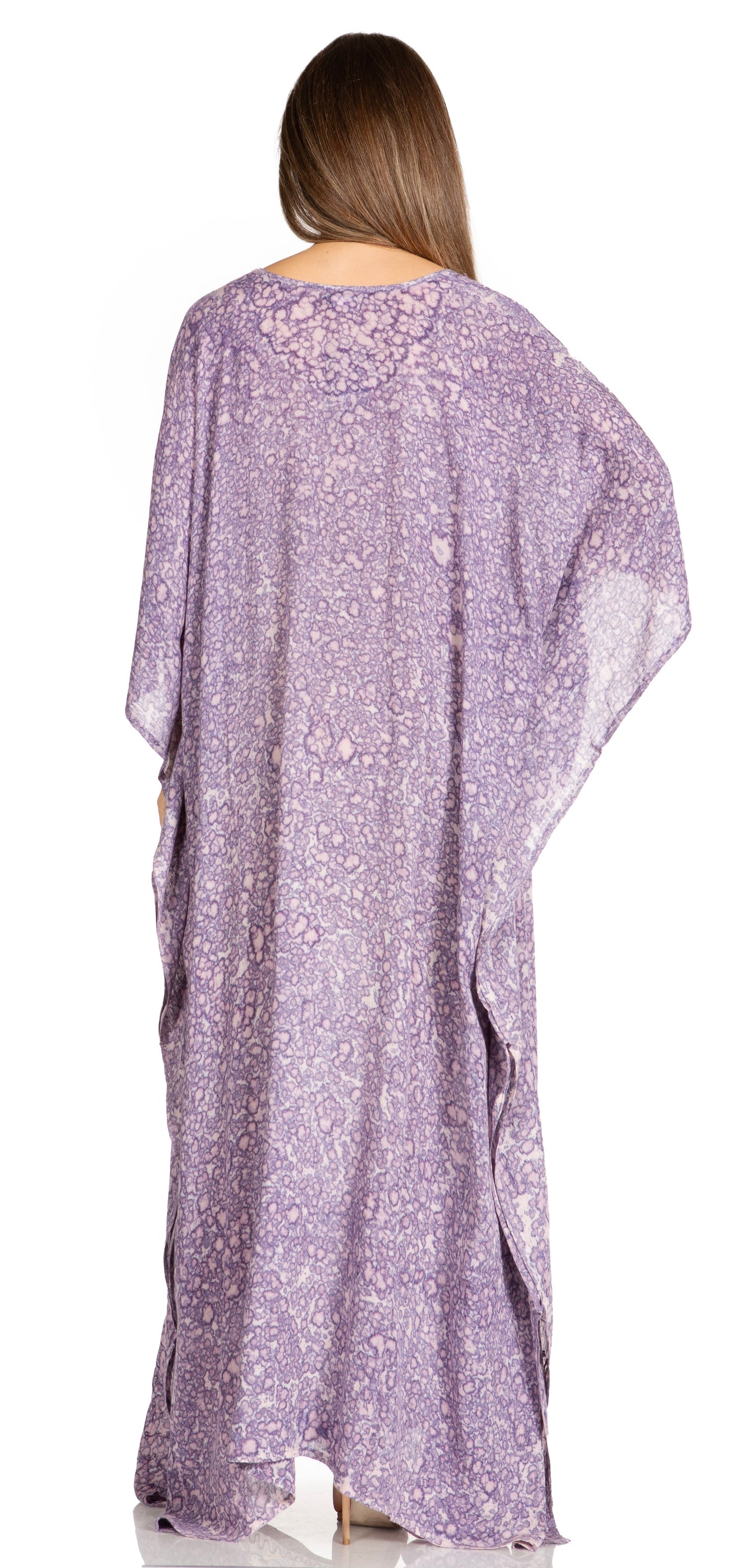 Sakkas Catia Women's Boho-Style Long Maxi Caftan for Lounging and Casual Wear - Concordia Style Boutique