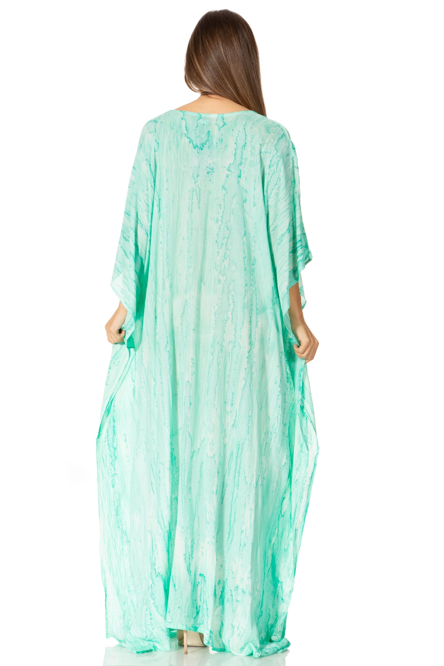Sakkas Catia Women's Boho-Style Long Maxi Caftan for Lounging and Casual Wear - Concordia Style Boutique