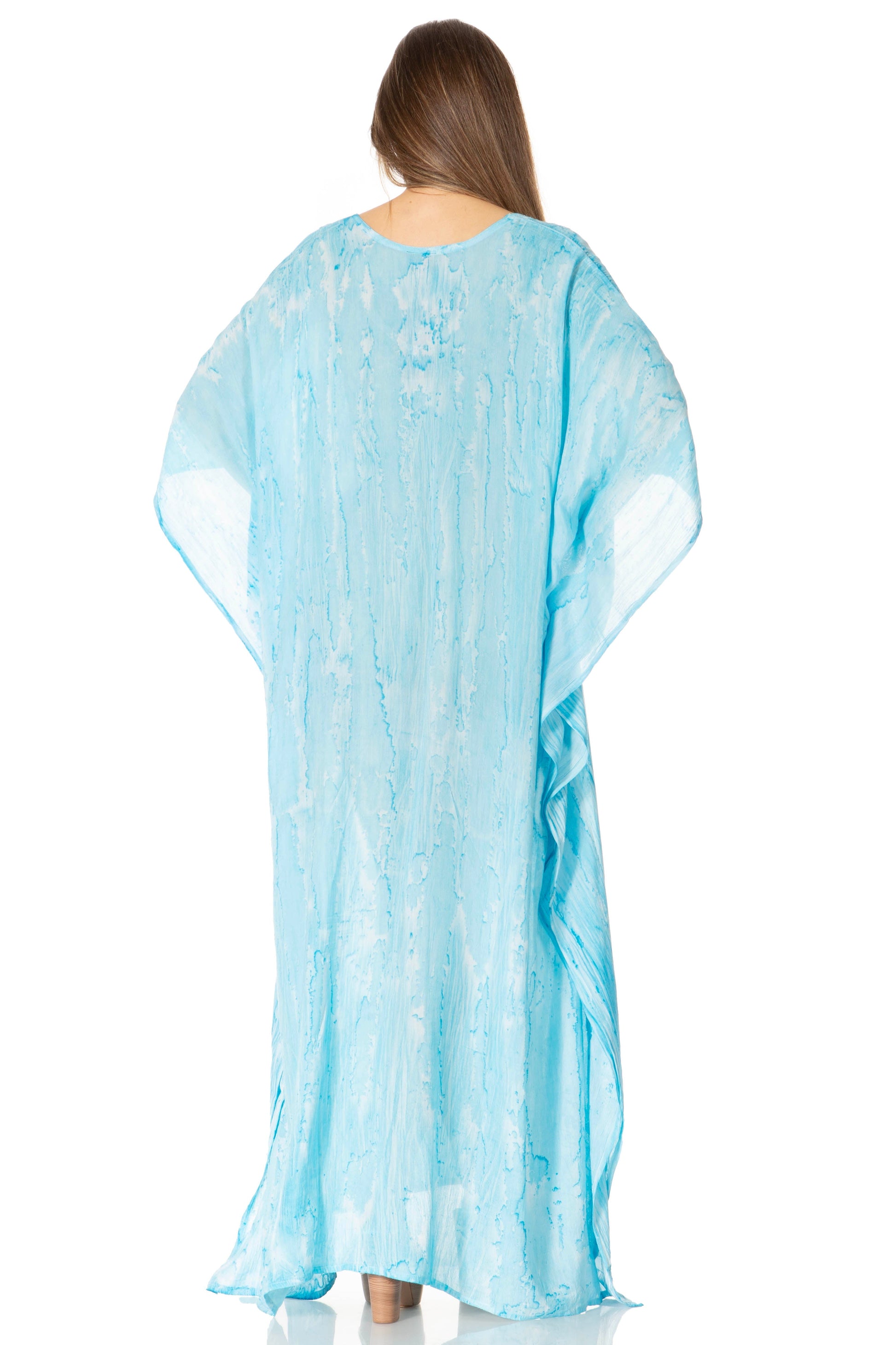 Sakkas Catia Women's Boho-Style Long Maxi Caftan for Lounging and Casual Wear - Concordia Style Boutique
