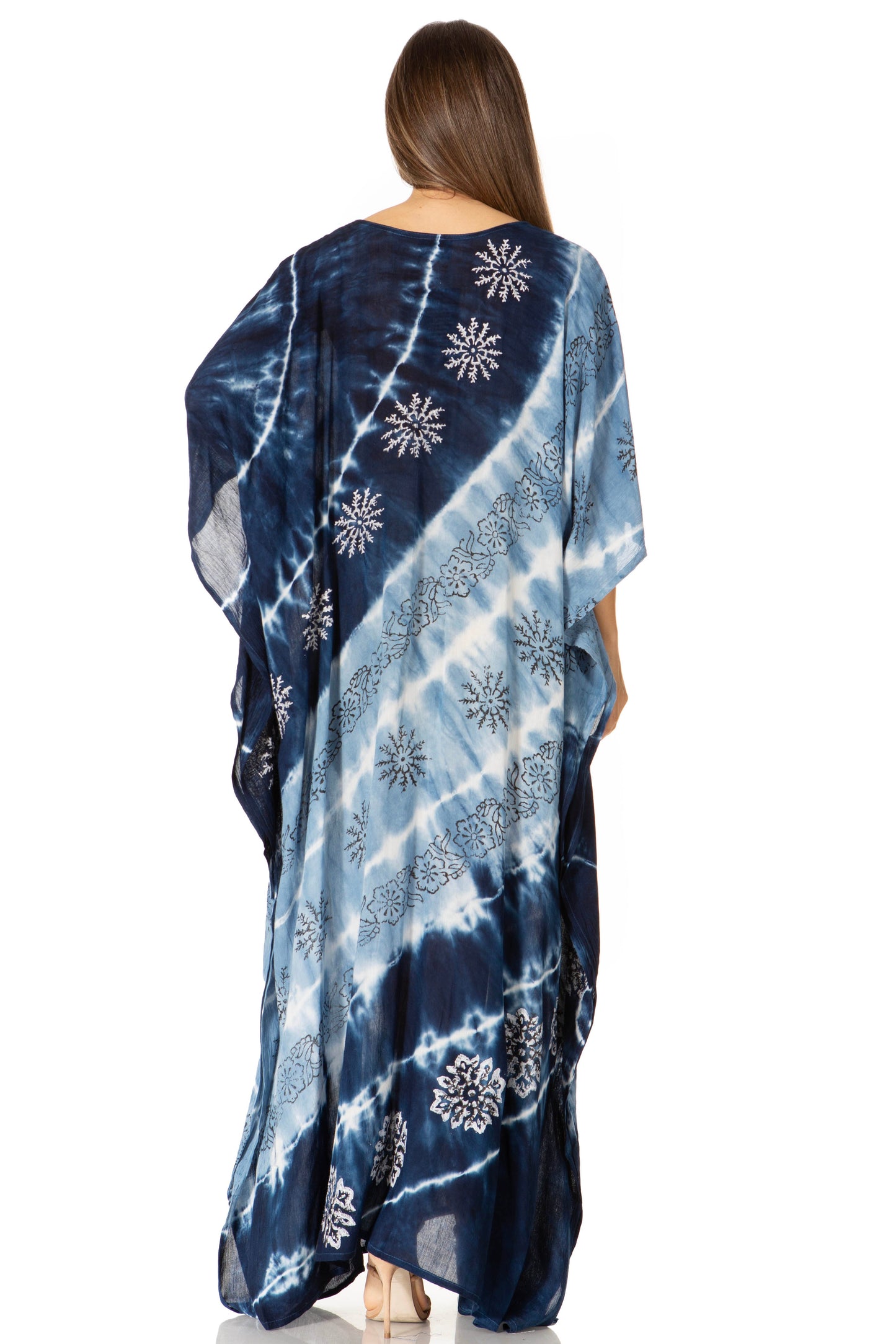 Sakkas Catia Women's Boho-Style Long Maxi Caftan for Lounging and Casual Wear - Concordia Style Boutique