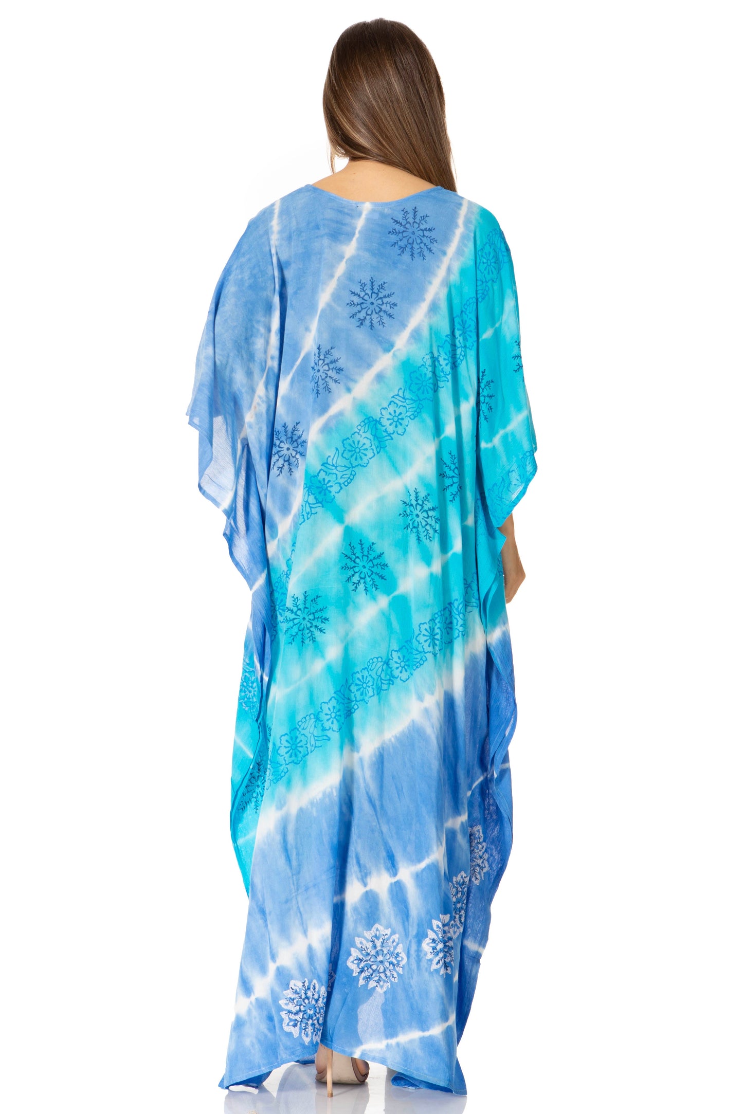 Sakkas Catia Women's Boho-Style Long Maxi Caftan for Lounging and Casual Wear - Concordia Style Boutique