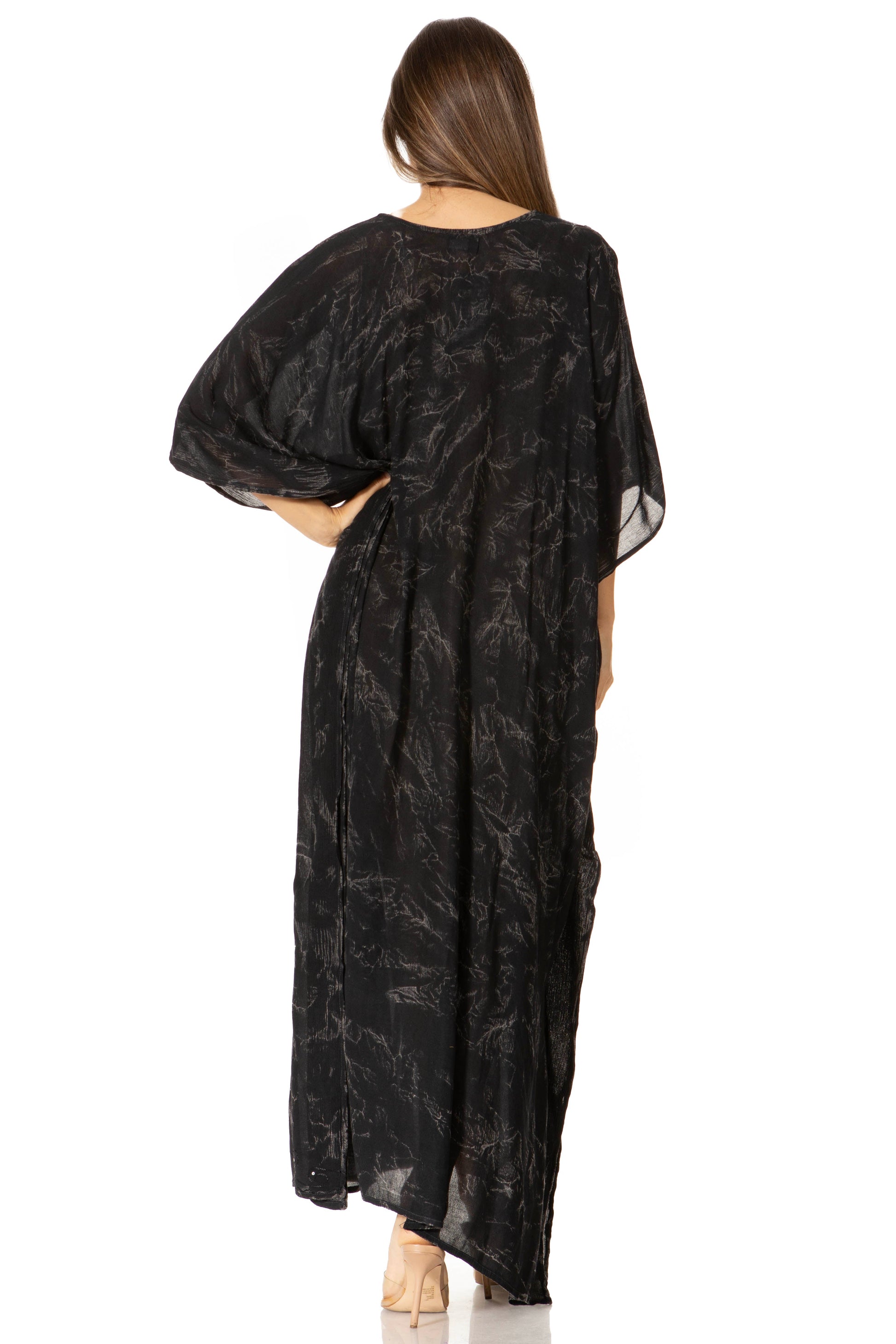 Sakkas Catia Women's Boho-Style Long Maxi Caftan for Lounging and Casual Wear - Concordia Style Boutique