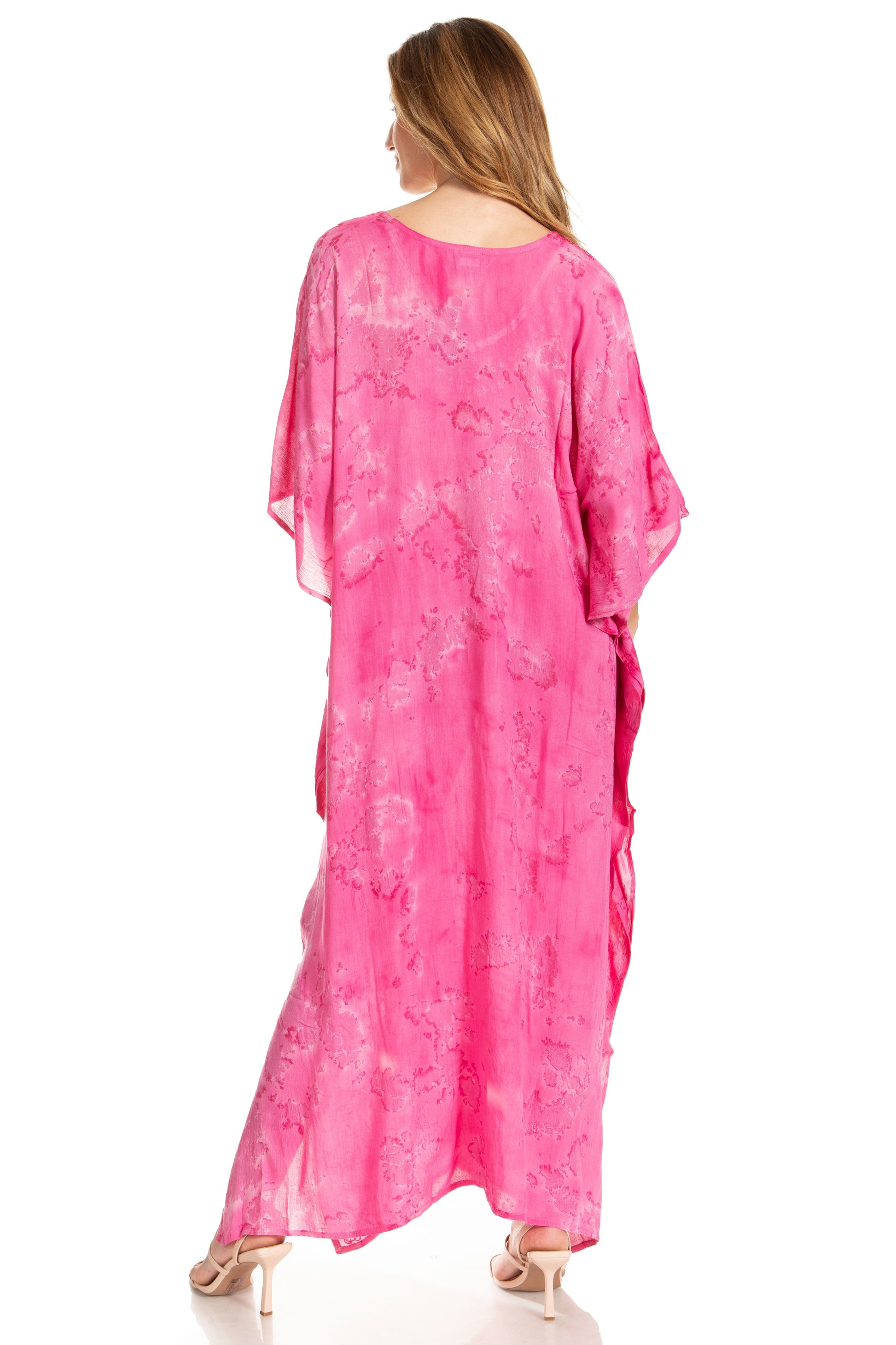 Sakkas Catia Women's Boho-Style Long Maxi Caftan for Lounging and Casual Wear - Concordia Style Boutique