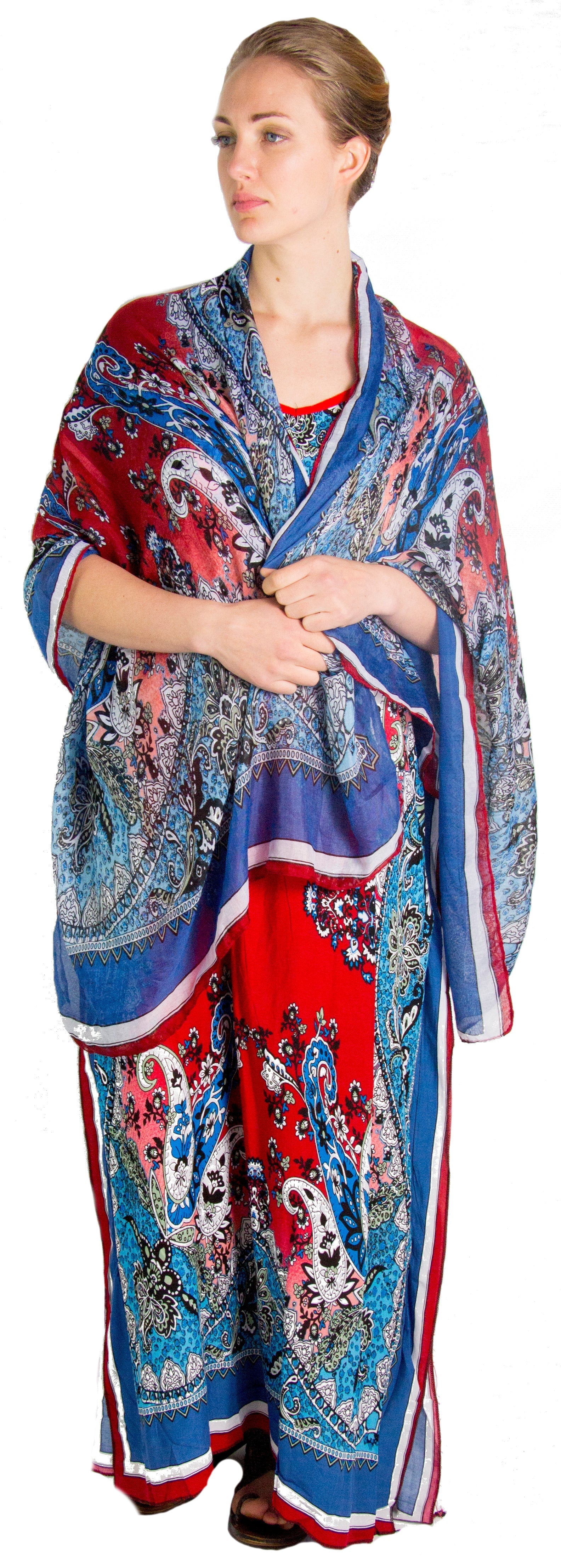 Sakkas Aggy Womens Dashiki African Print Caftan Dress Maxi Boho Hippie Colorful - Concordia Style Boutique