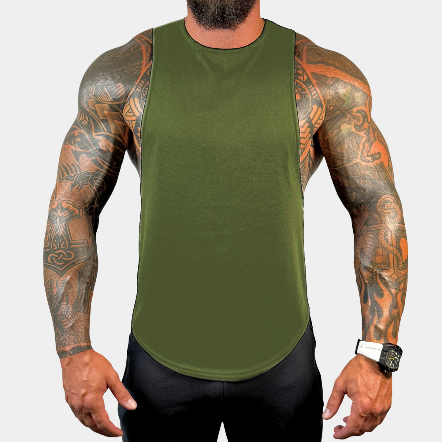 Drop Arm Tank Top