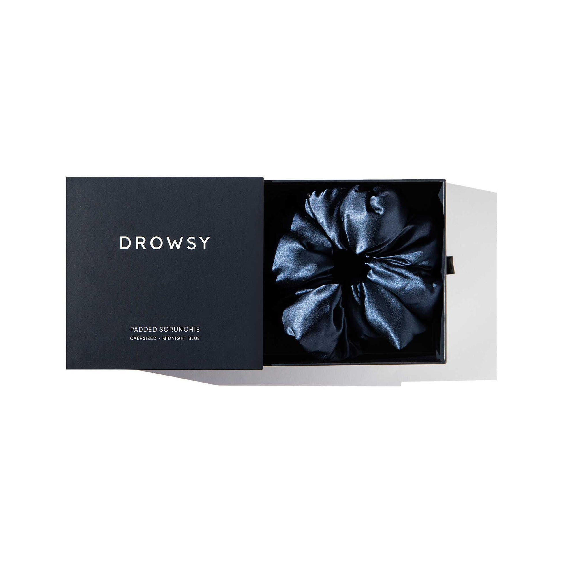 Midnight Blue - Padded Scrunchie - Concordia Style Boutique