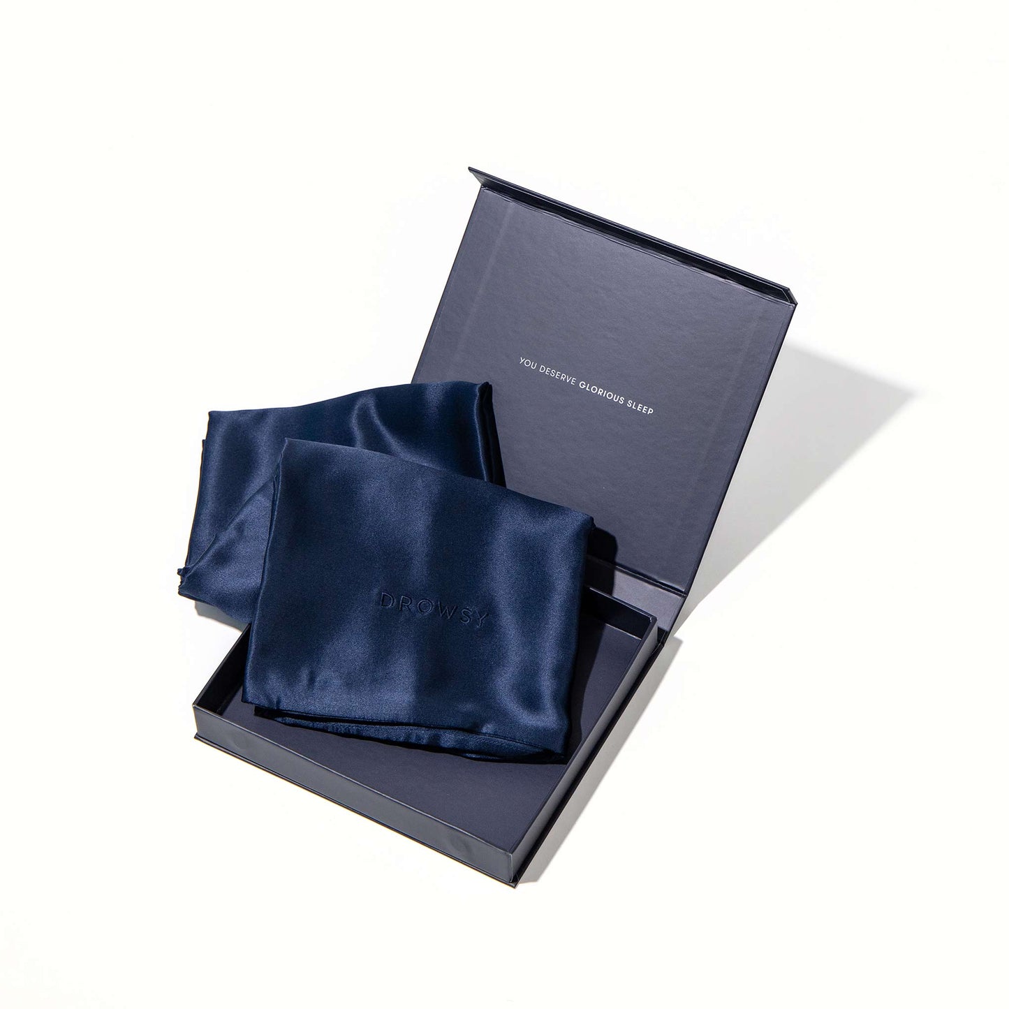 Midnight Blue Silk Pillowcase - Concordia Style Boutique