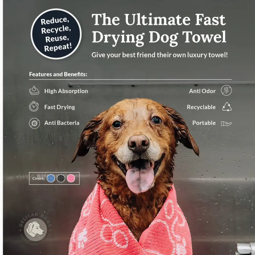 Drytek Dog Towel - Free Shipping - Concordia Style Boutique