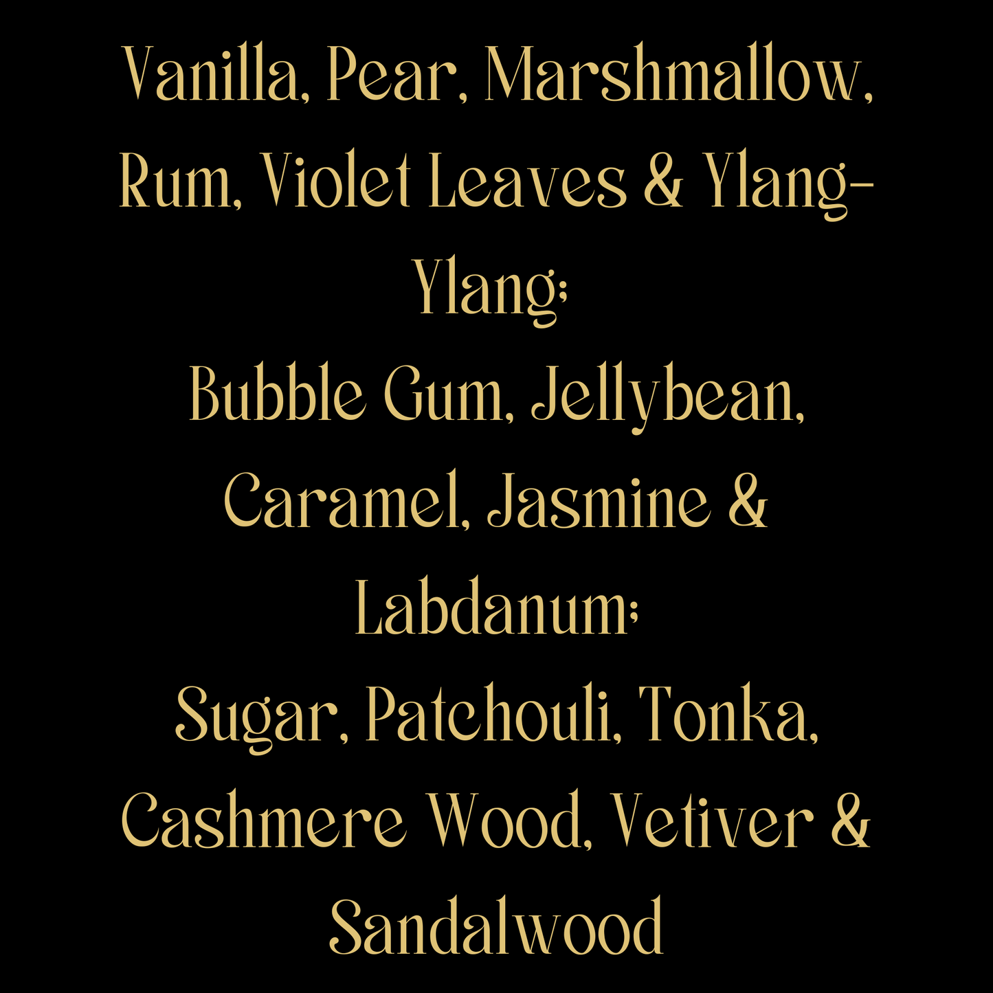 CANDY SYRUP BODY OIL