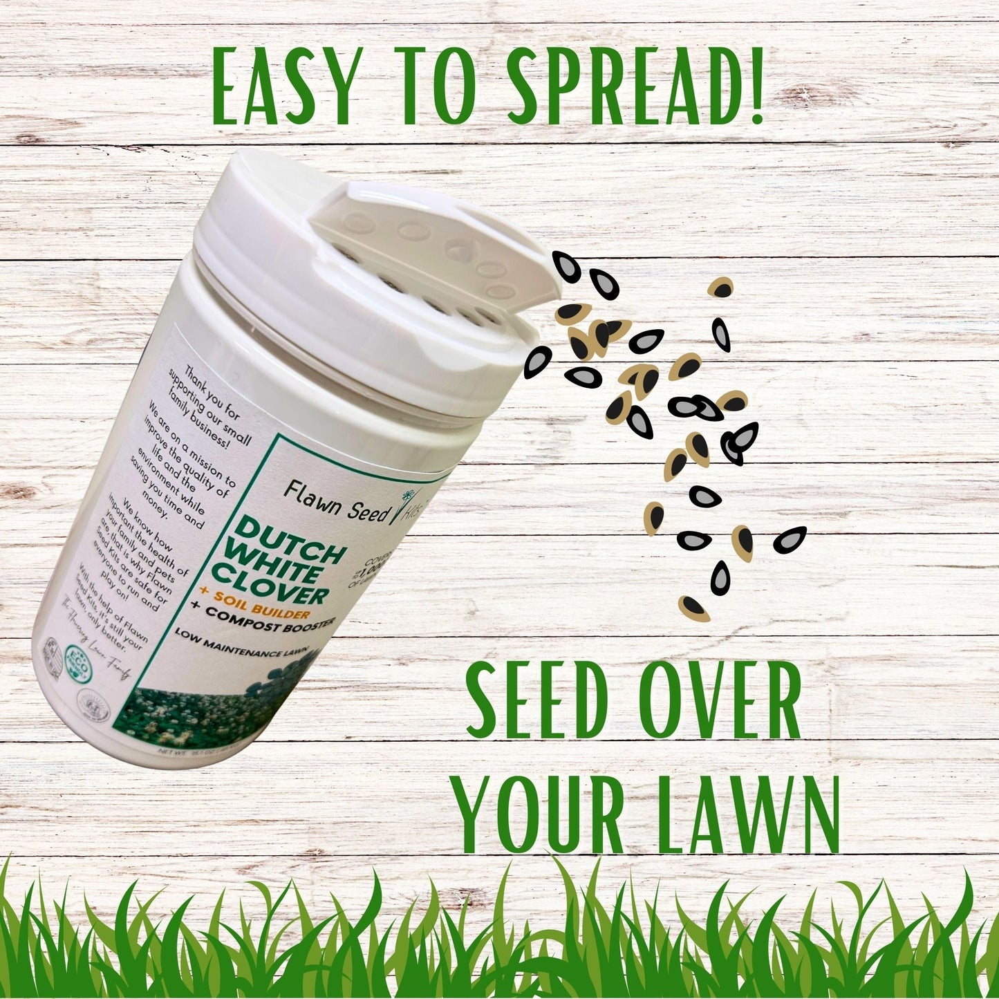 Dutch White Clover Easy Spread Shaker - Concordia Style Boutique