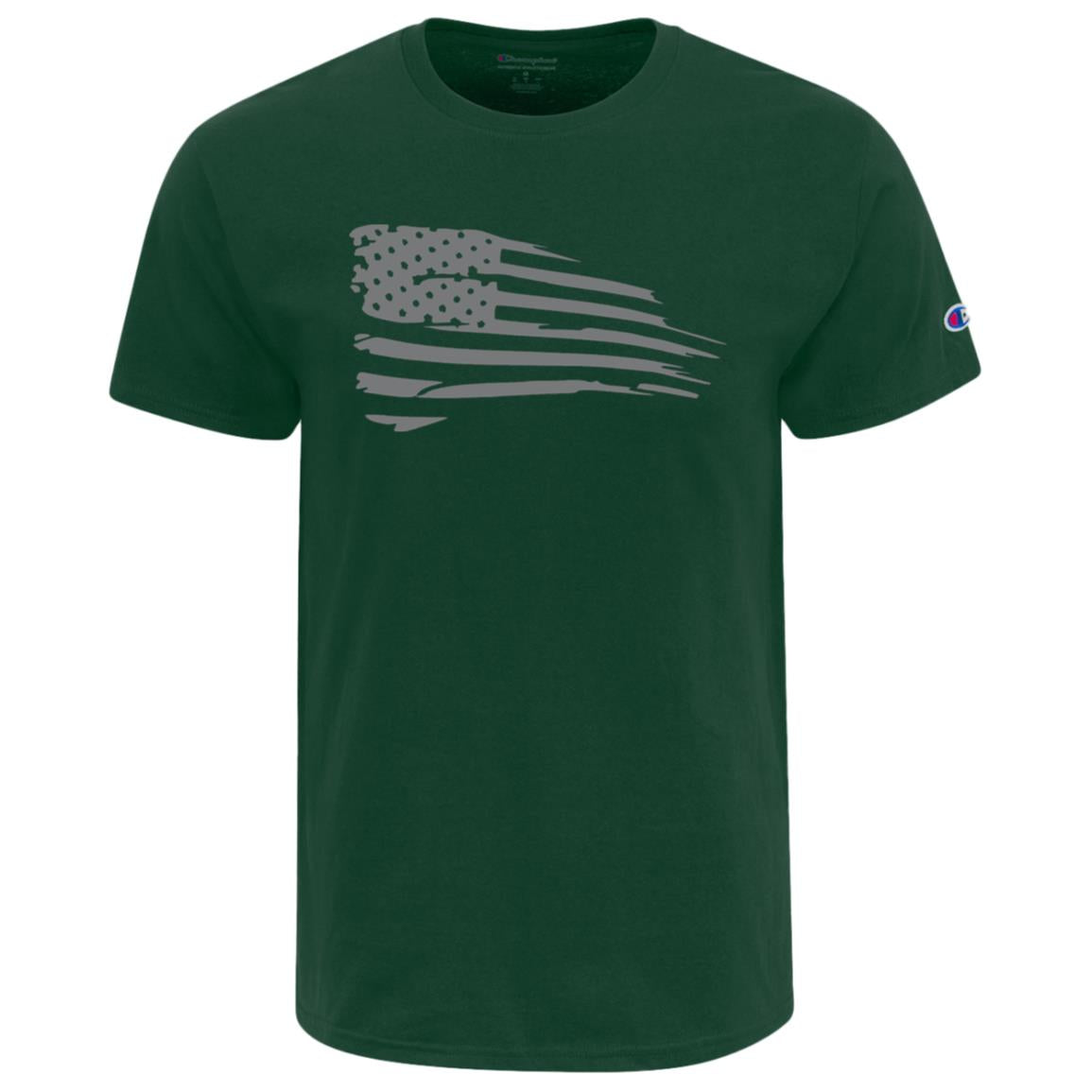 Distressed Flag Champion Adult Heritage Jersey Tee - Concordia Style Boutique