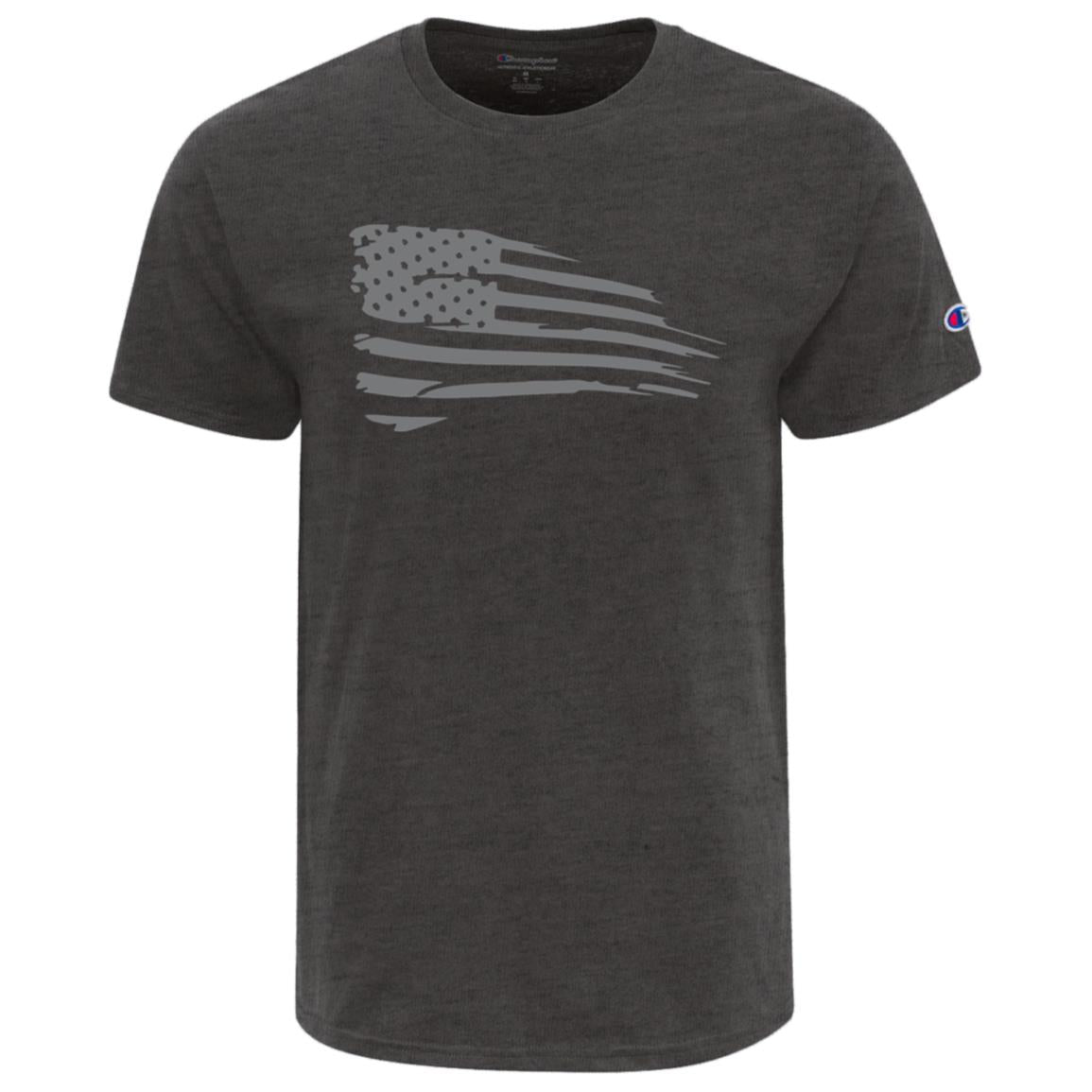 Distressed Flag Champion Adult Heritage Jersey Tee - Concordia Style Boutique