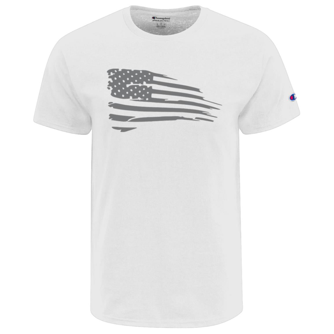 Distressed Flag Champion Adult Heritage Jersey Tee - Concordia Style Boutique