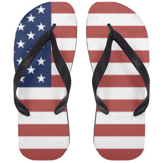 American Flag Adult Flip Flops - Concordia Style Boutique