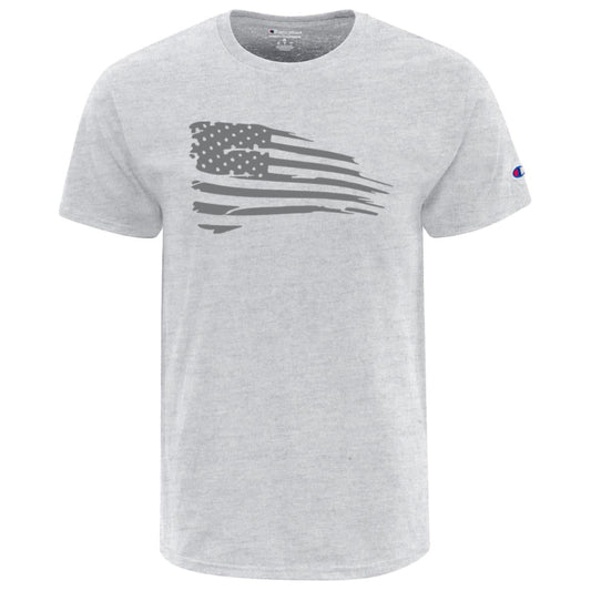 Distressed Flag Champion Adult Heritage Jersey Tee - Concordia Style Boutique