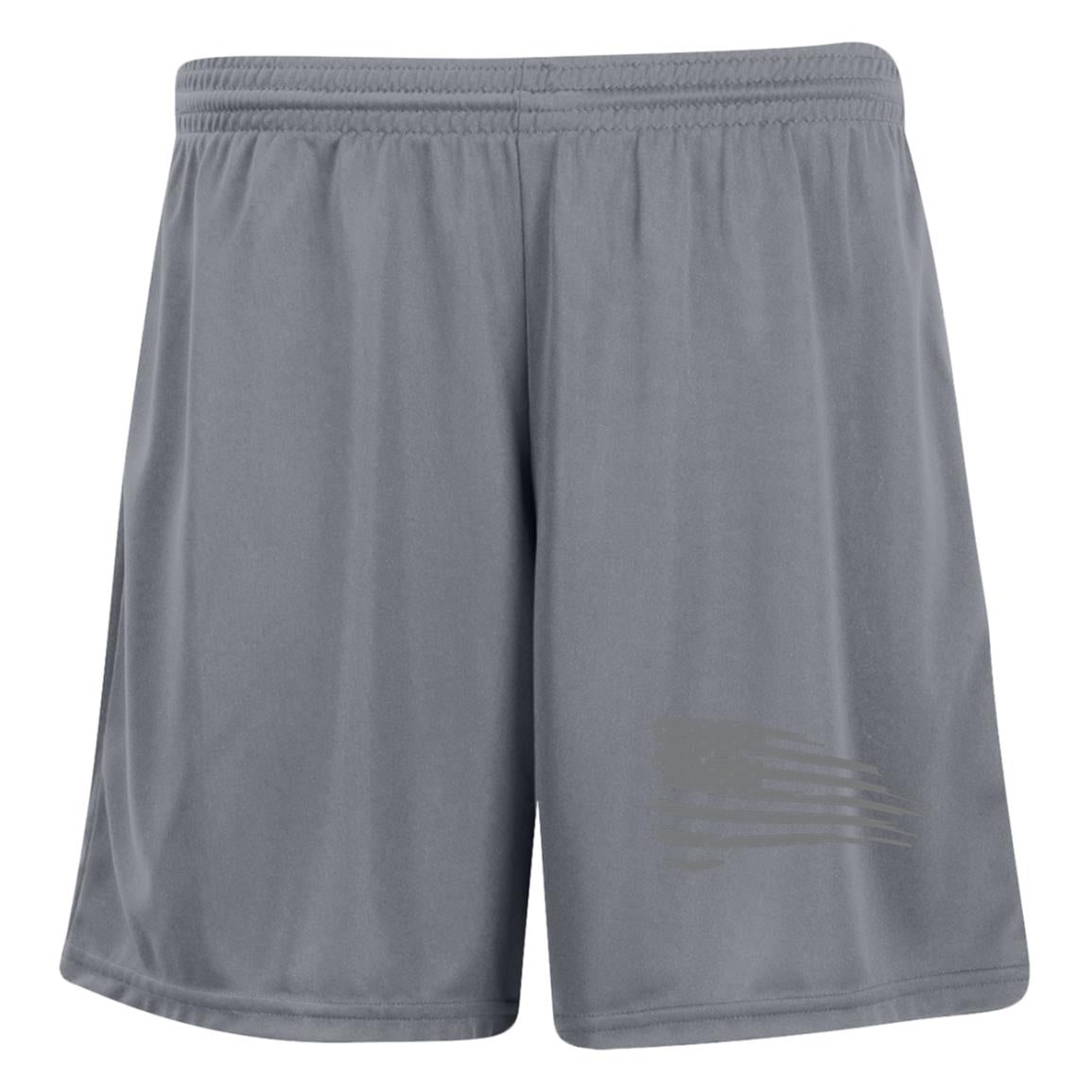 Distressed Flag Ladies' 7 inch Inseam Training Shorts - Concordia Style Boutique