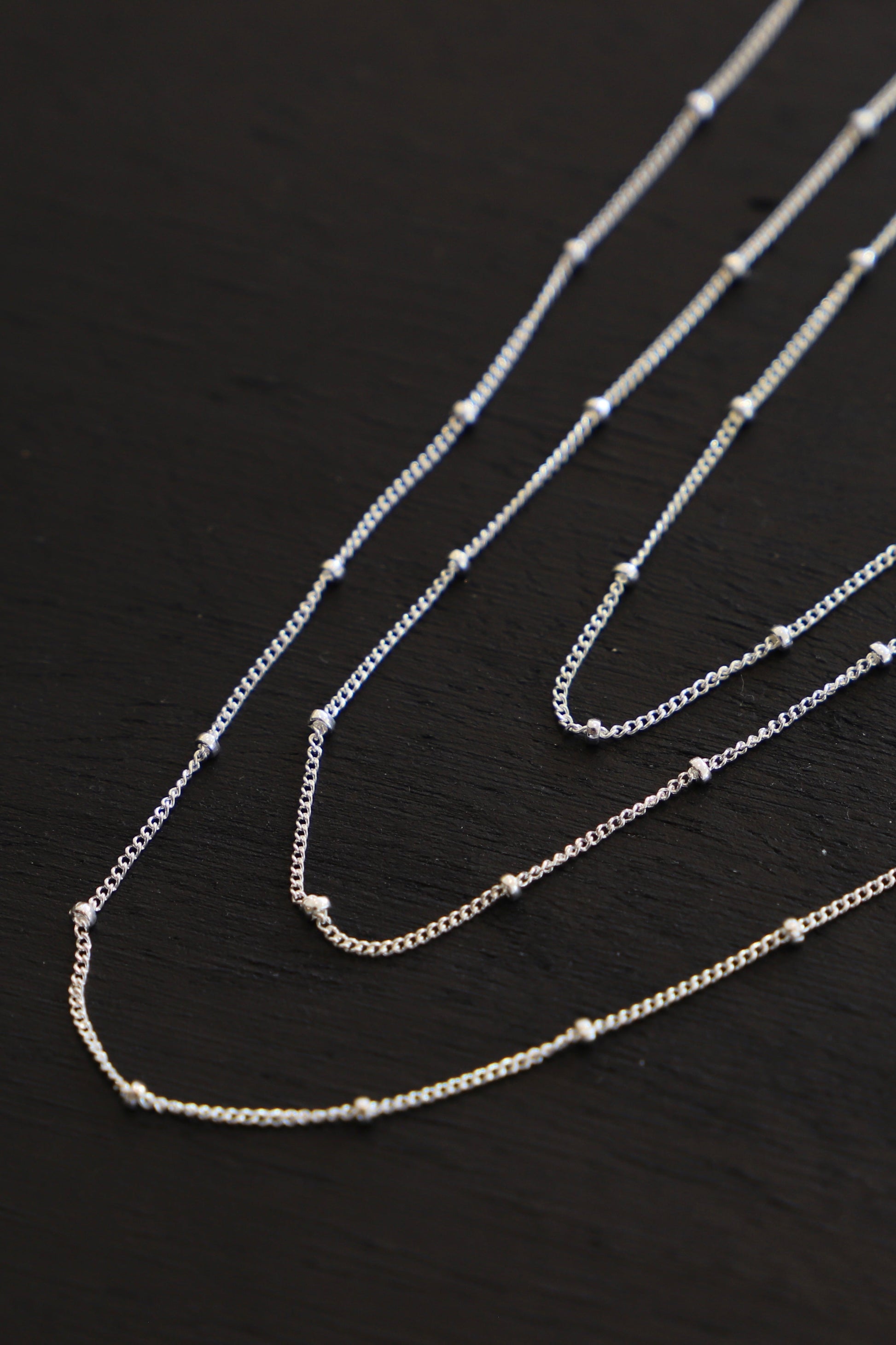 STERLING SILVER SATELLITE CABLE CHAIN - Concordia Style Boutique