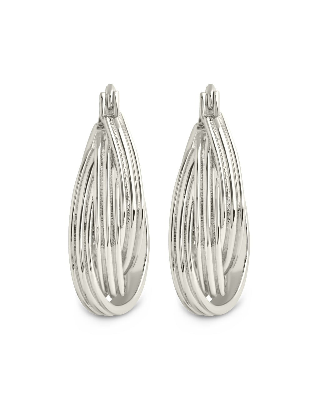 Emery Triple Row Layered Earrings - Concordia Style Boutique