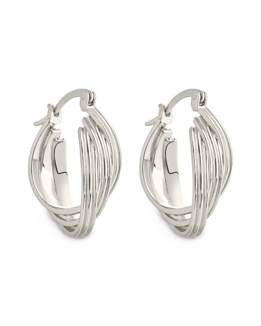Emery Triple Row Layered Earrings - Concordia Style Boutique