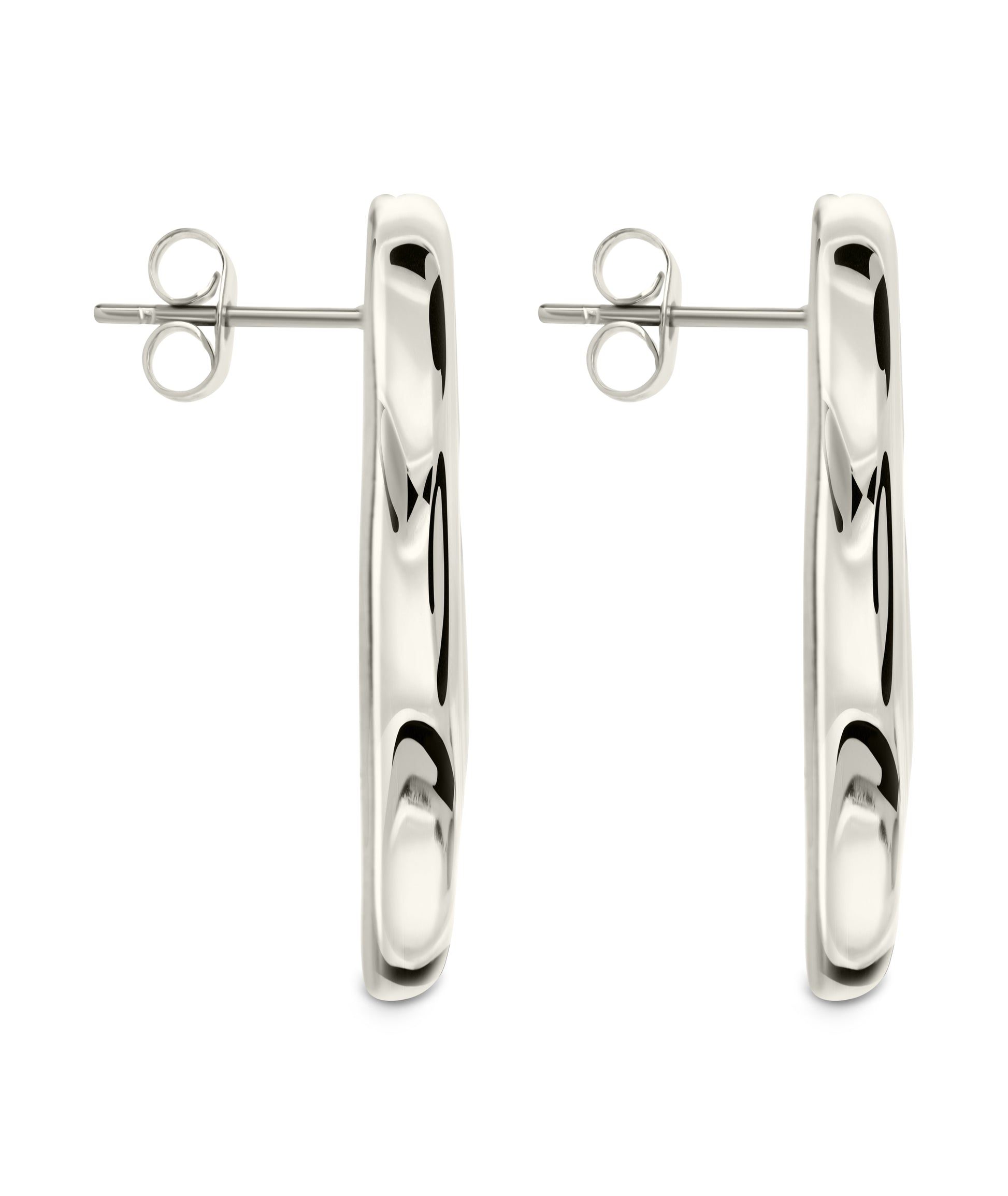 Monet Molten Metal Bar Stud Earrings - Concordia Style Boutique