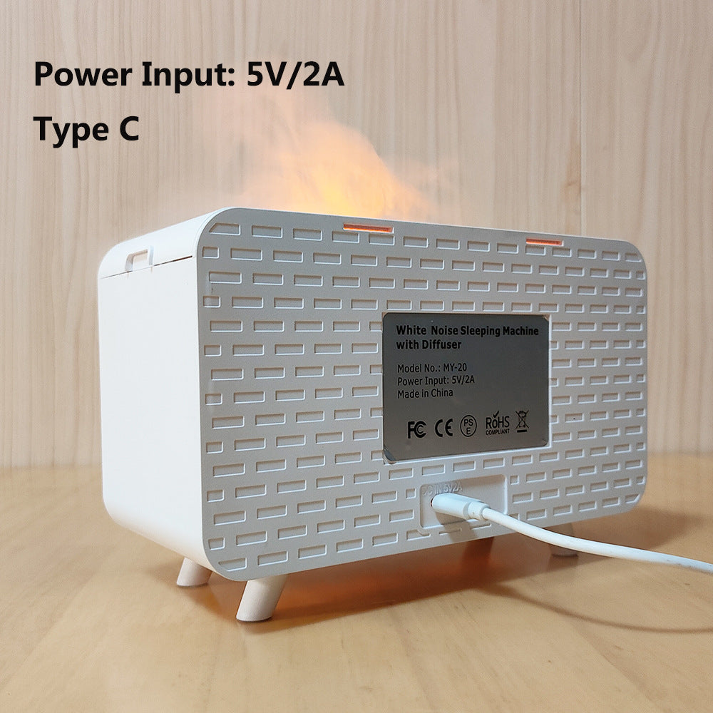 White noise sleep aid device with Bluetooth speaker
