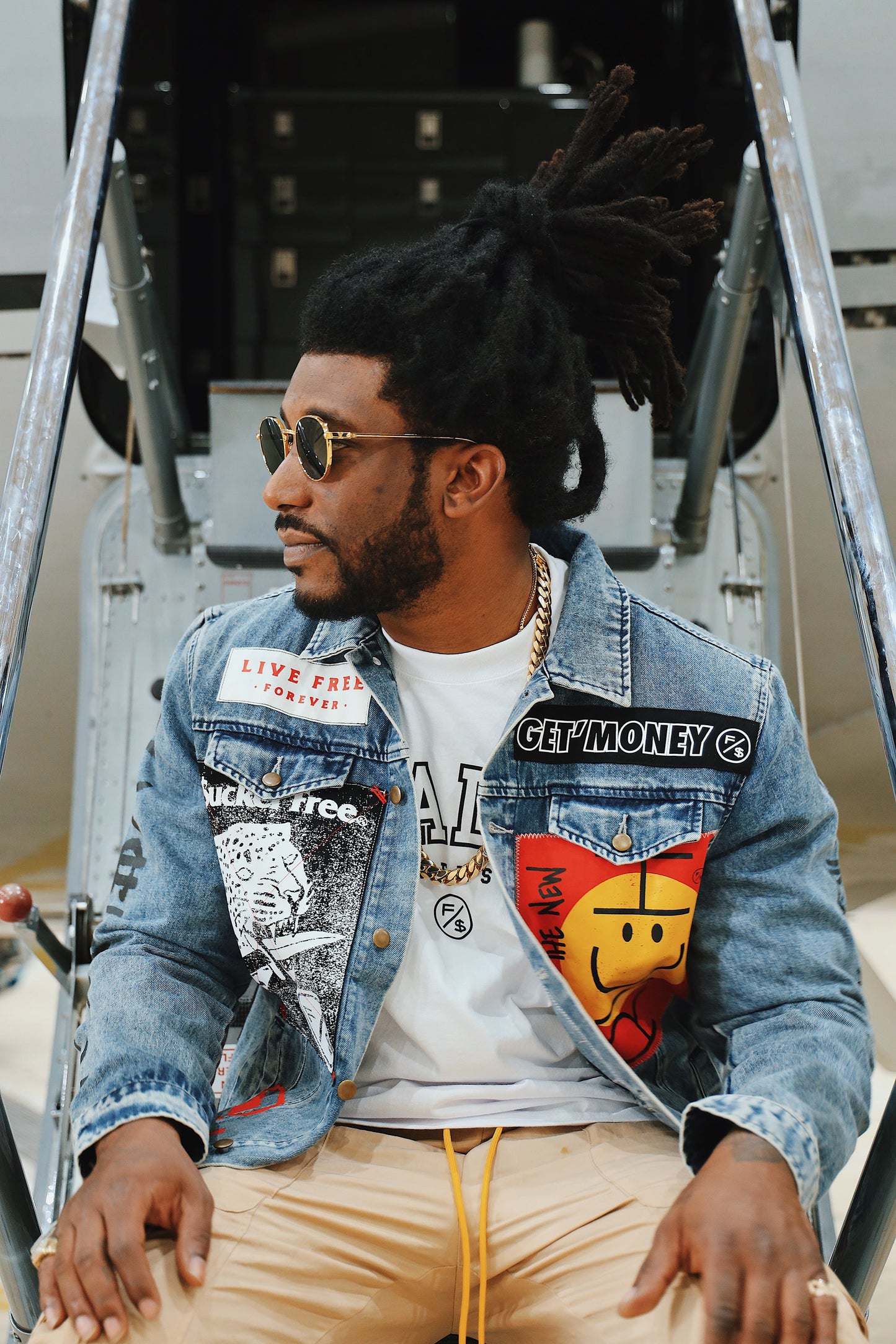 New Rich Denim Jacket (Denim) - Concordia Style Boutique