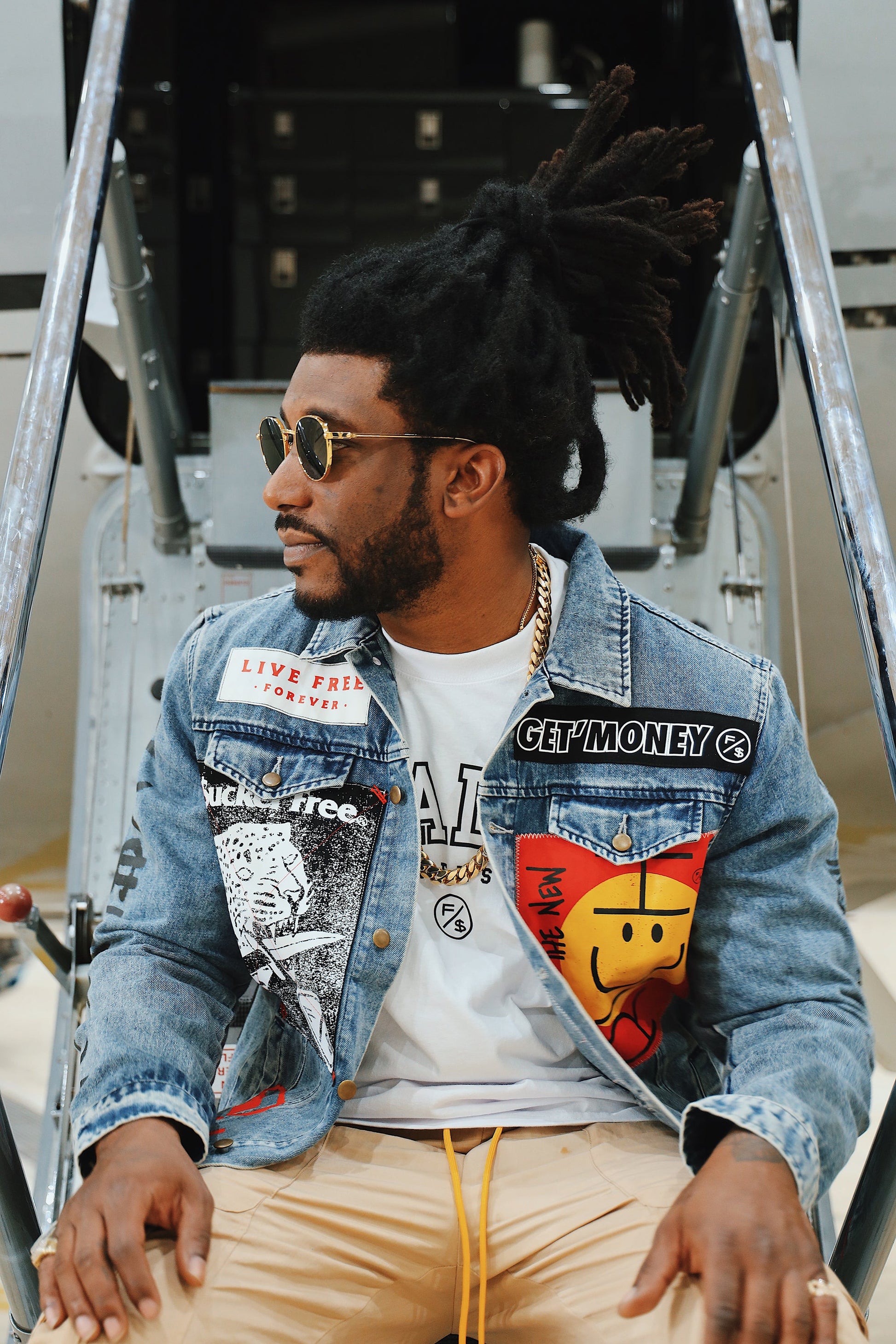 New Rich Denim Jacket (Denim) - Concordia Style Boutique