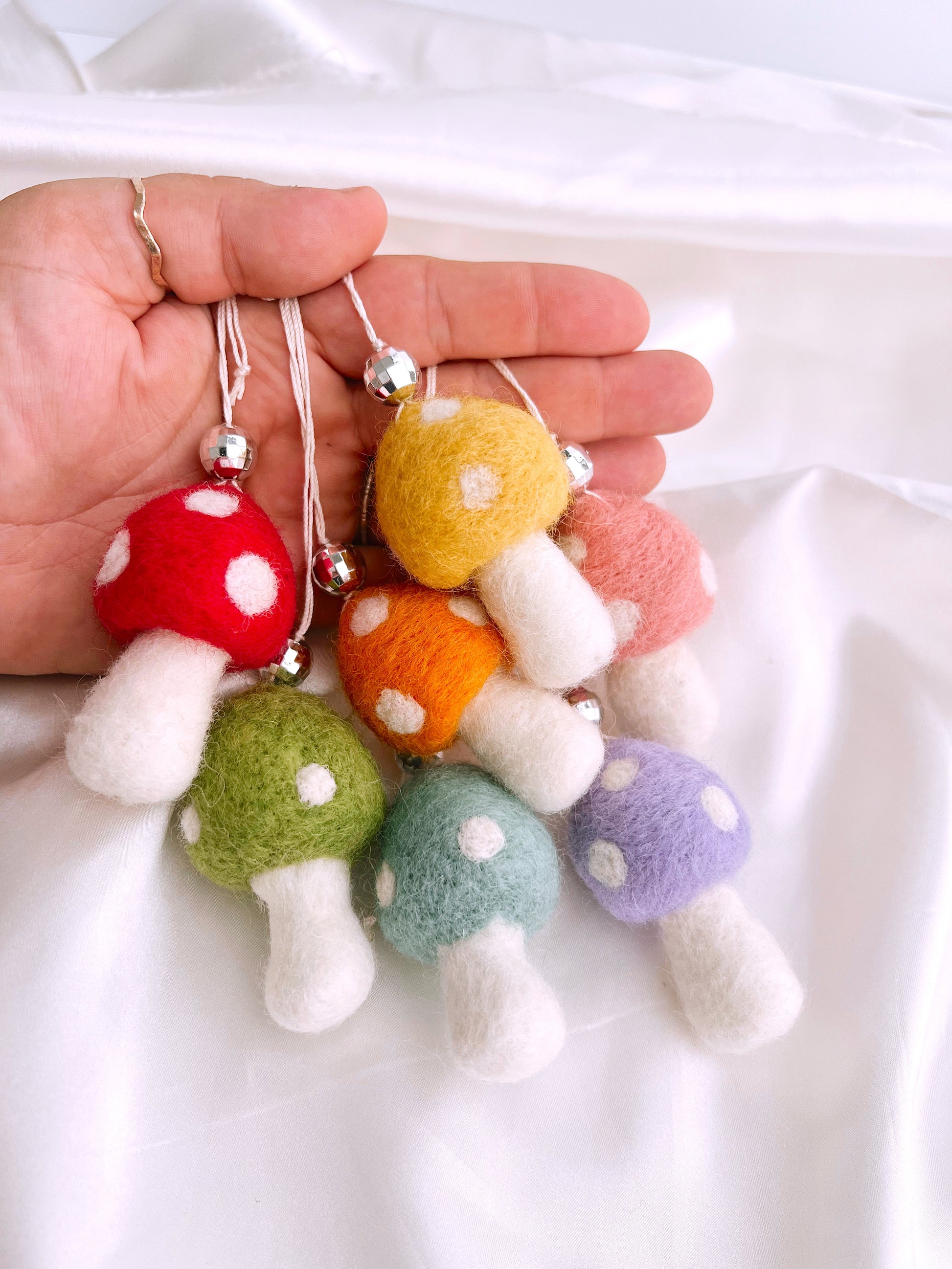 Felt Mushroom Car Hanger - Concordia Style Boutique