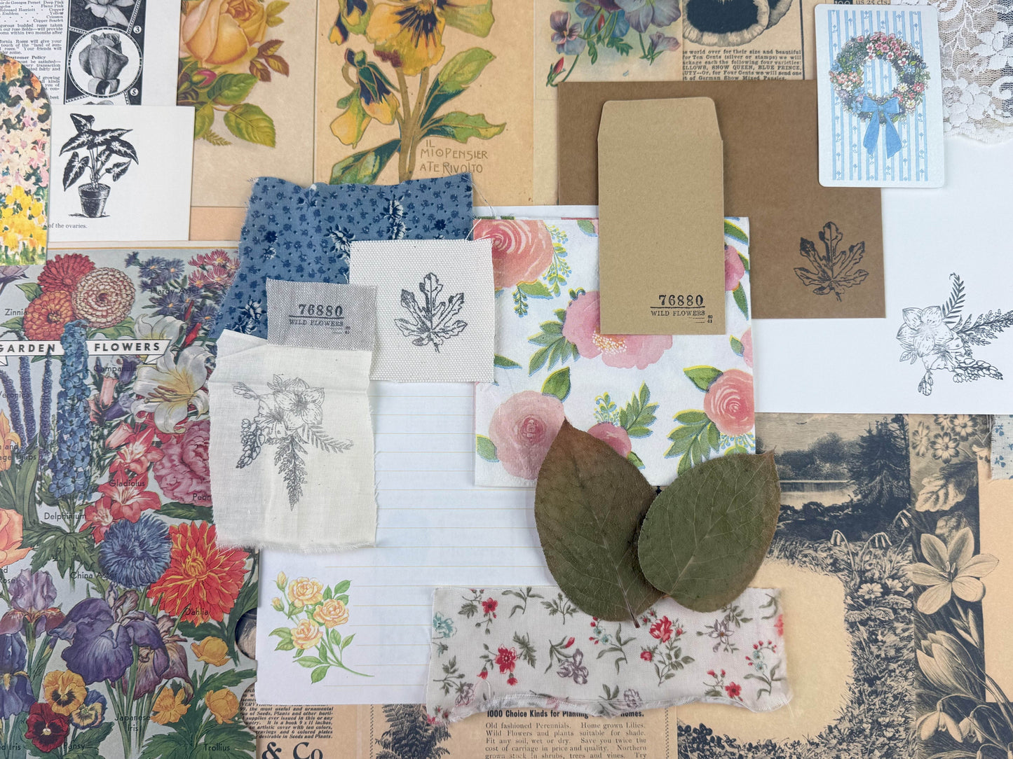 Botanical and Nature Ephemera Kit - Concordia Style Boutique