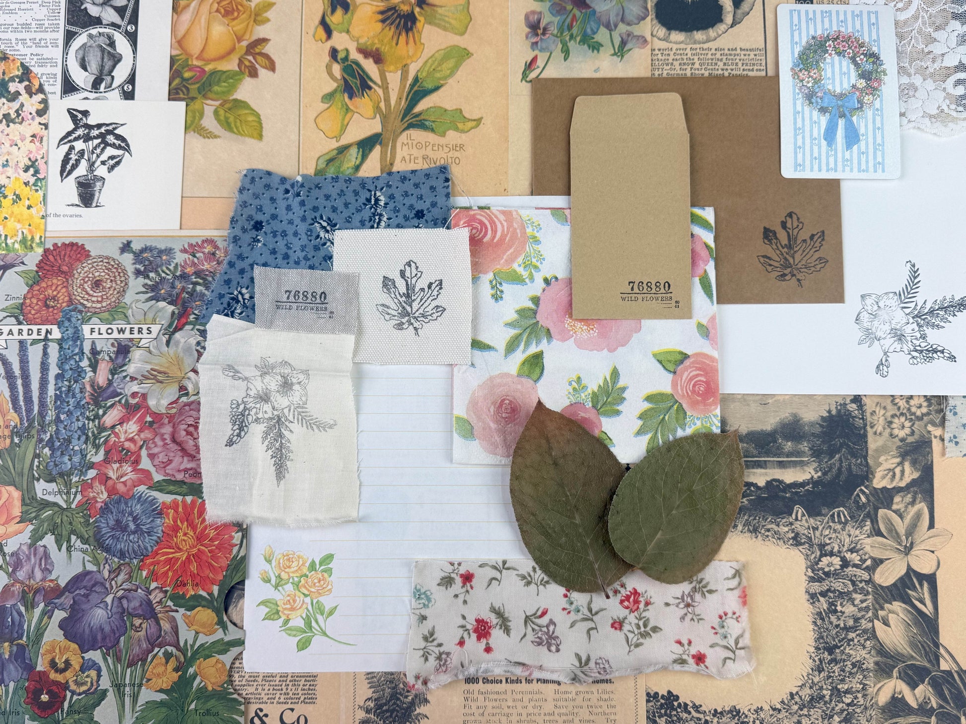 Botanical and Nature Ephemera Kit - Concordia Style Boutique