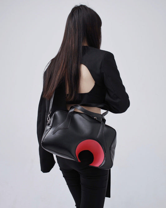 Small and niche personality PU round  geometric bag - Premium round geometric bag from Concordia Style Boutique - Just $56.16! Shop now at Concordia Style Boutique