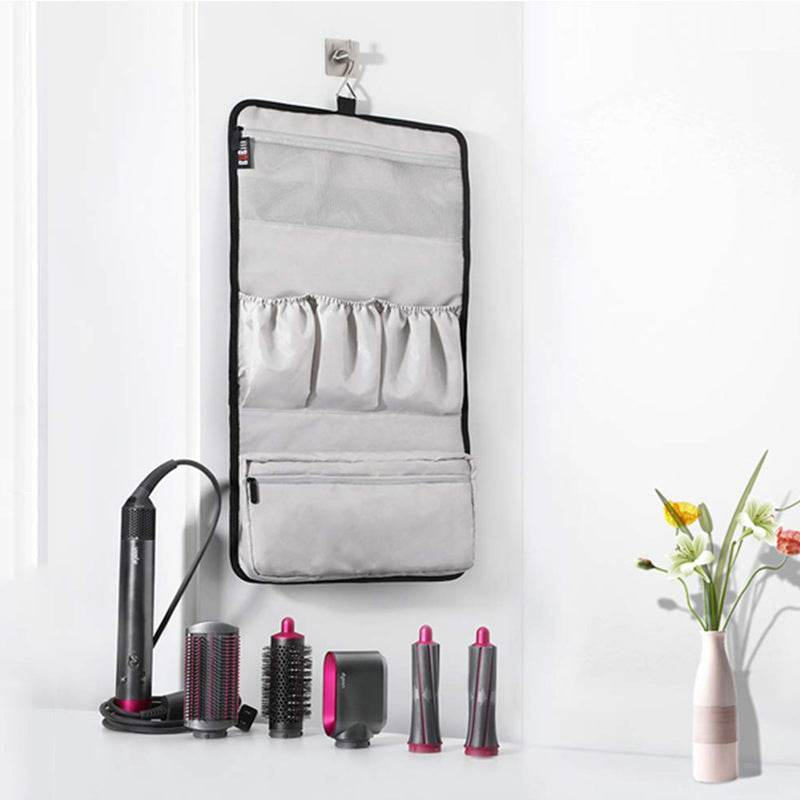 Large-capacity, dustproof travel bag for Dyson Pre-styling Dryer, fits curling barrels - Concordia Style Boutique