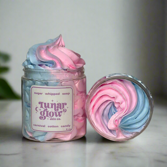 Carnival Cotton Candy Sugar Whipped Soap - Concordia Style Boutique