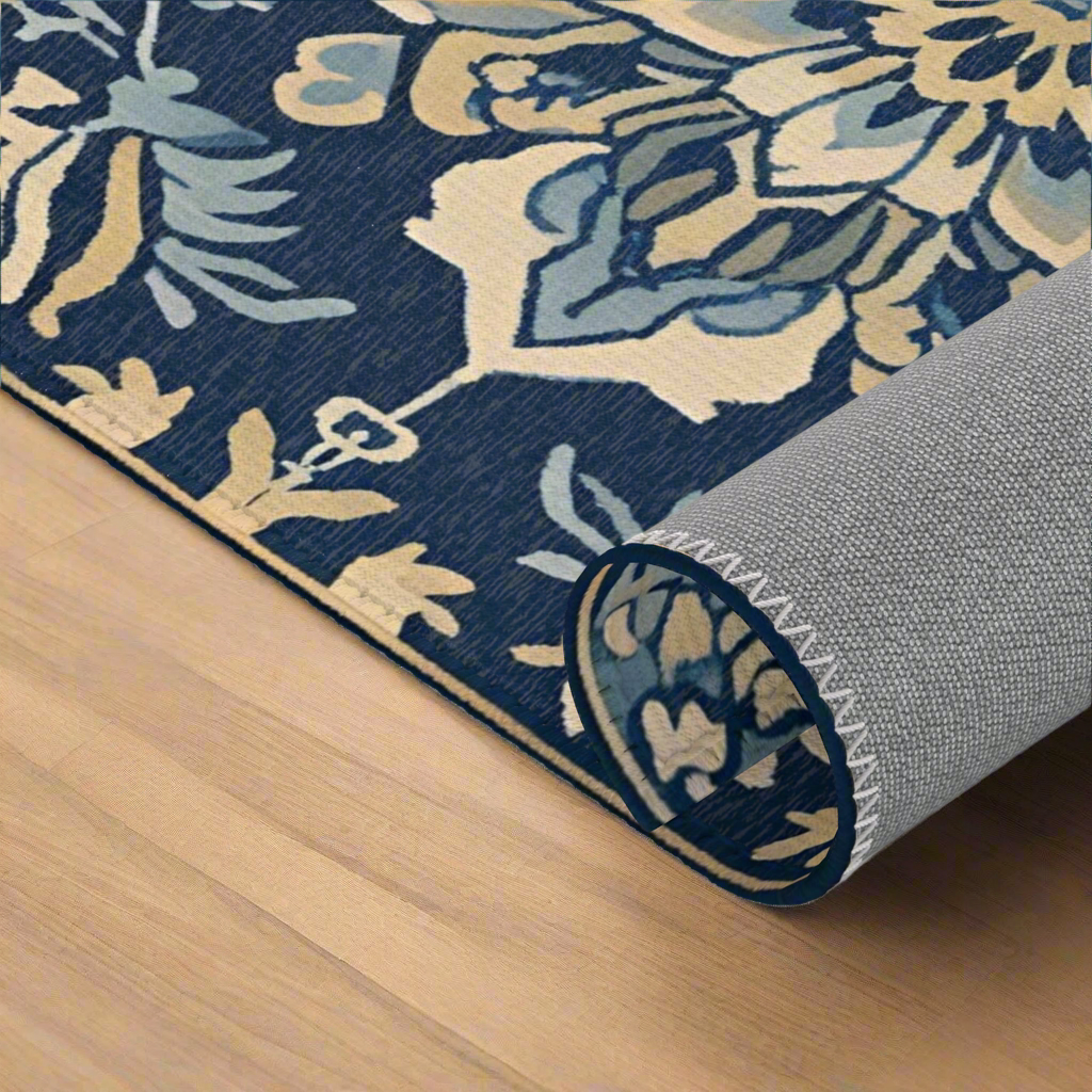 Classic Blue Rabbit Mat