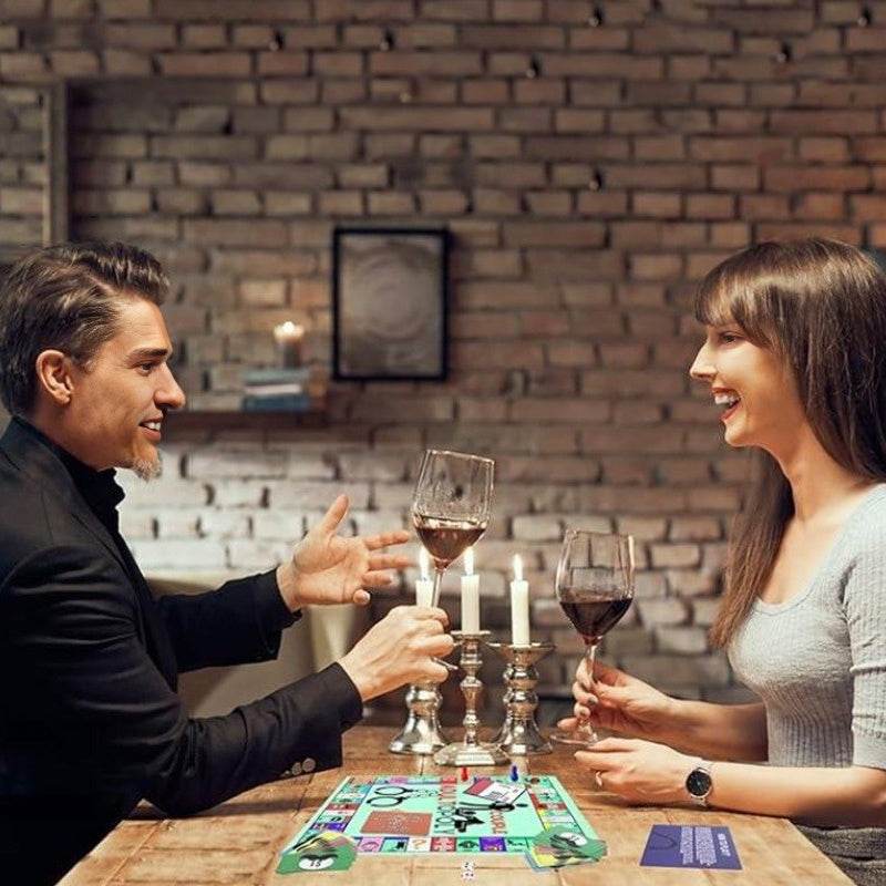 Adultopoly Board Game: A funny, portable couple game for date nights - Concordia Style Boutique