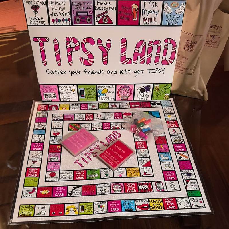 Tipsy Land Drinking Games: Interactive game - Concordia Style Boutique