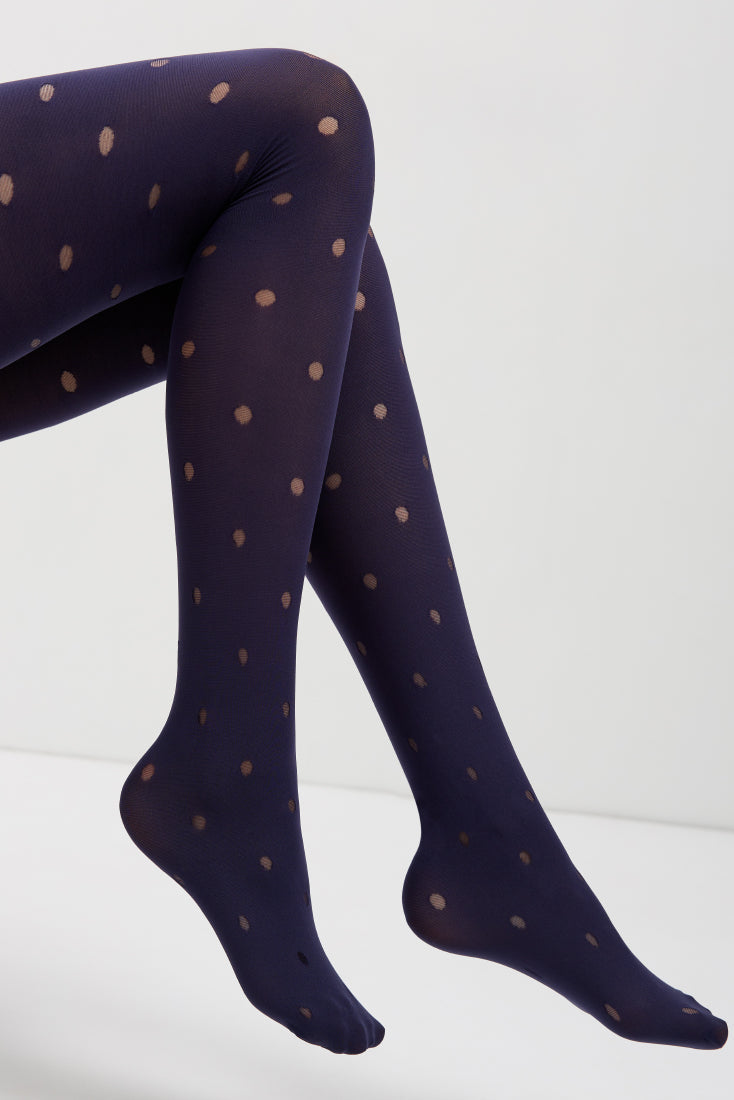 Fantasy Tights Conte Enjoy - Sheer Polka Dots - Concordia Style Boutique