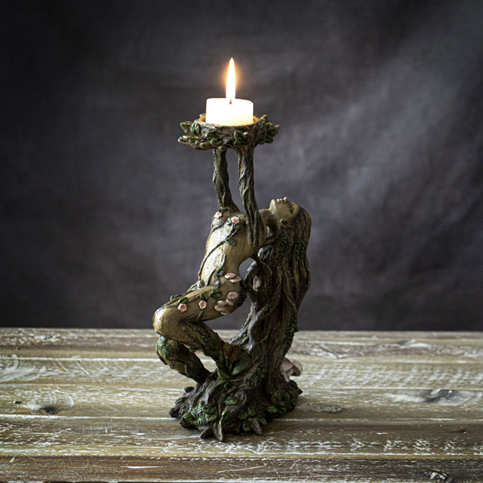 Greenwoman ENT Candle Holder - Concordia Style Boutique